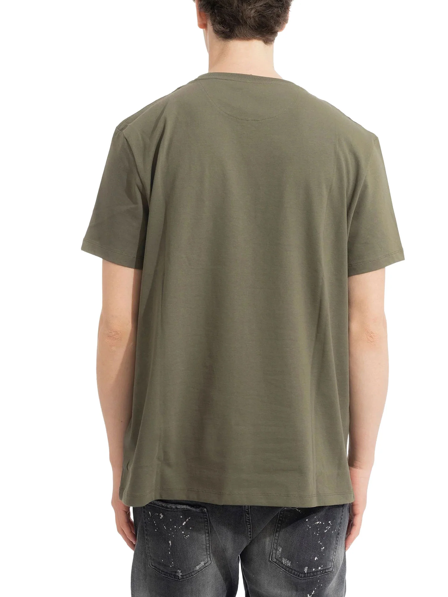 T-shirt Timberland uomo manica corta Dunstan River militare - Image 3