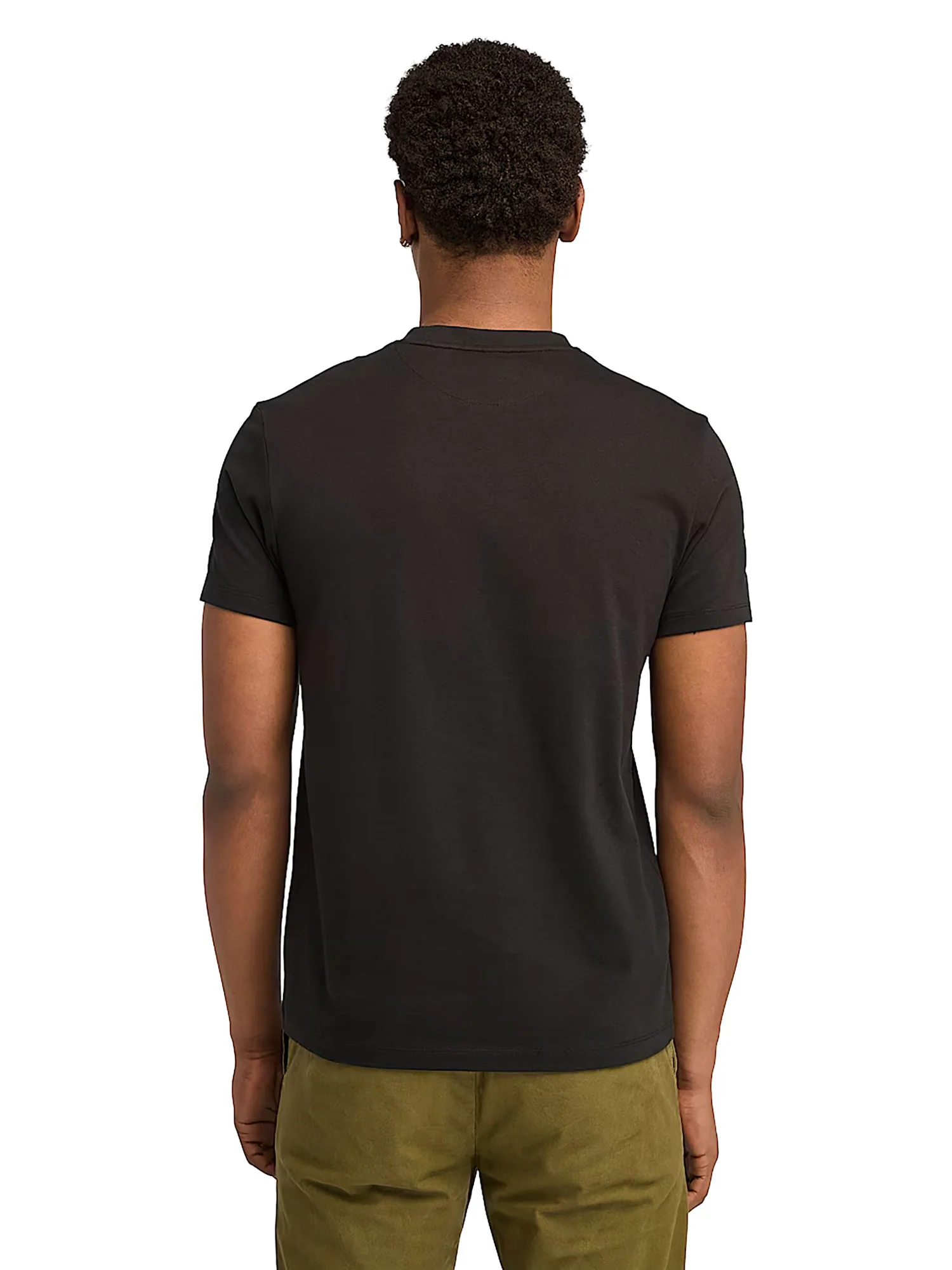 T-shirt Timberland uomo manica corta Dunstan River nero - Image 2