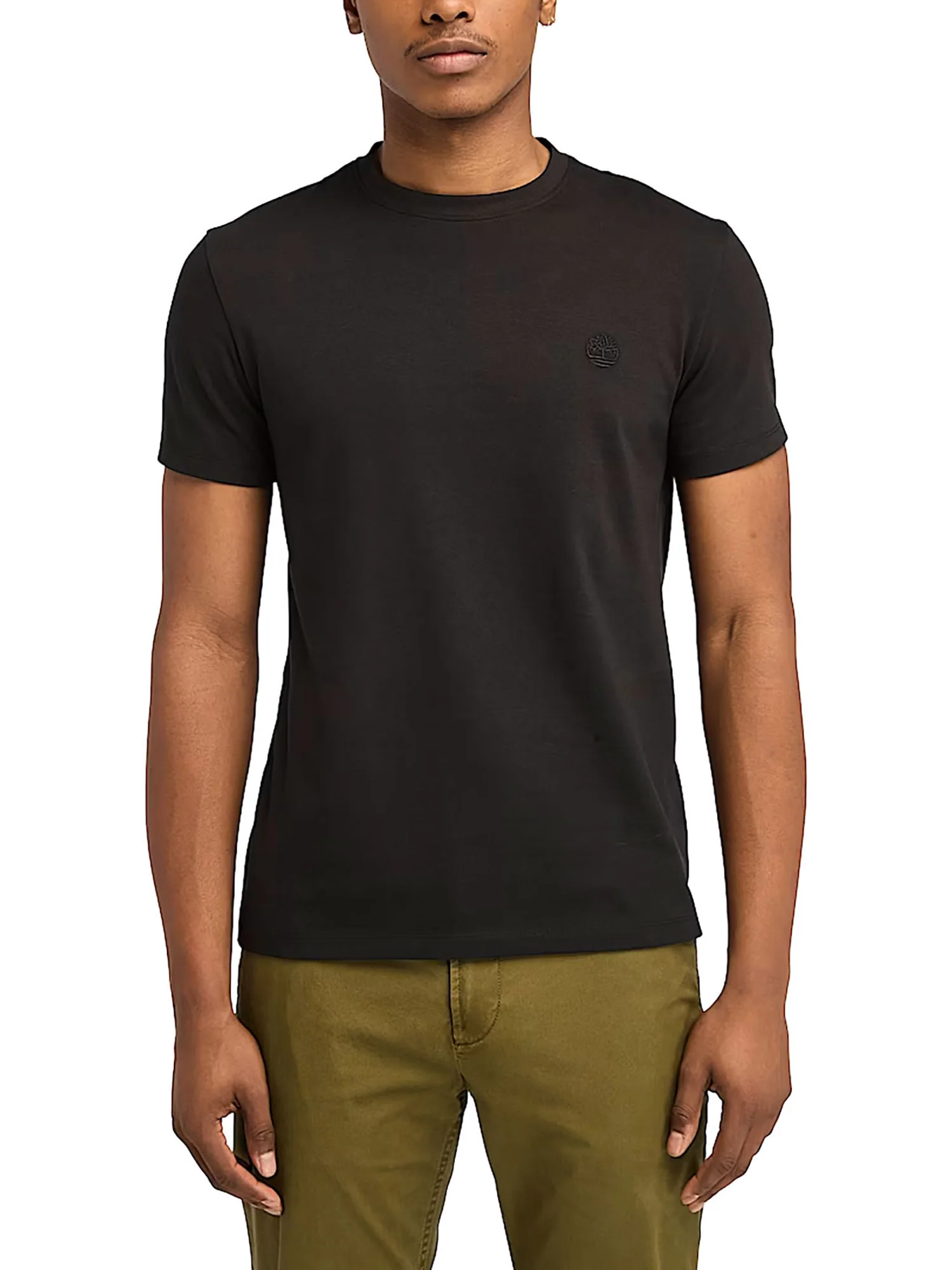 T-shirt Timberland uomo manica corta Dunstan River nero - Image 5