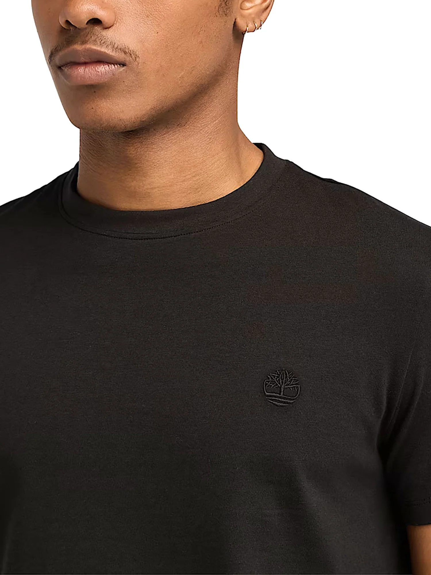 T-shirt Timberland uomo manica corta Dunstan River nero - Image 6