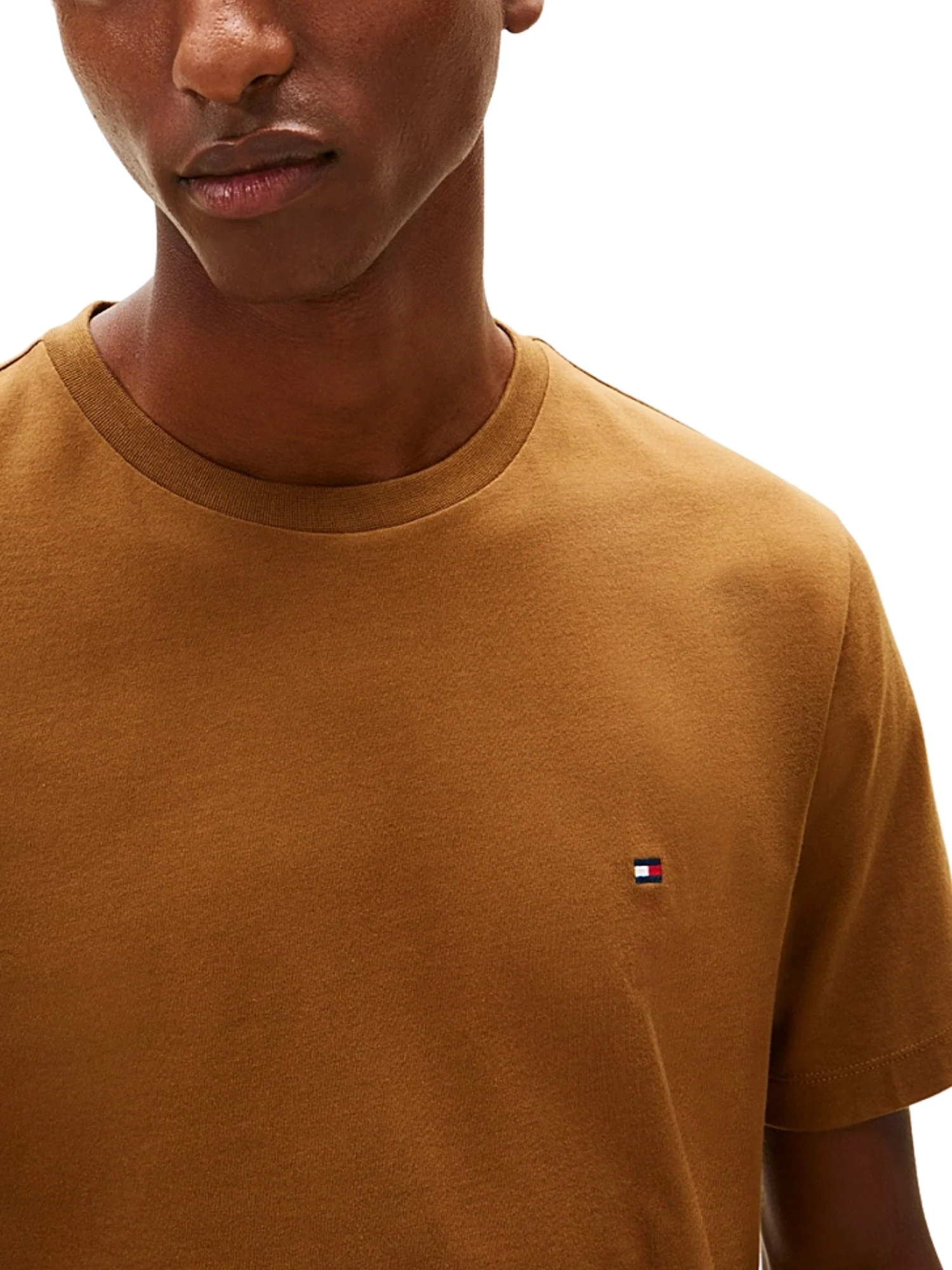 T-shirt con maniche corte Tommy Hilfiger modello est seasonal reg fit kaki - Image 4