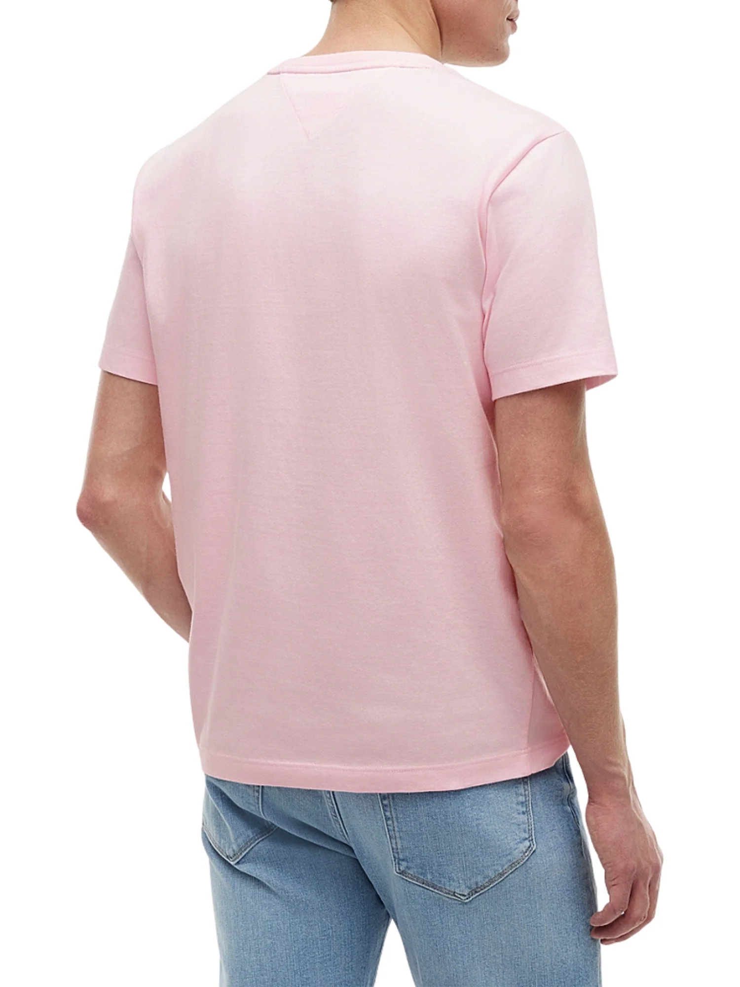 T-shirt con maniche corte Tommy Hilfiger modello est seasonal reg fit rosa - Image 2