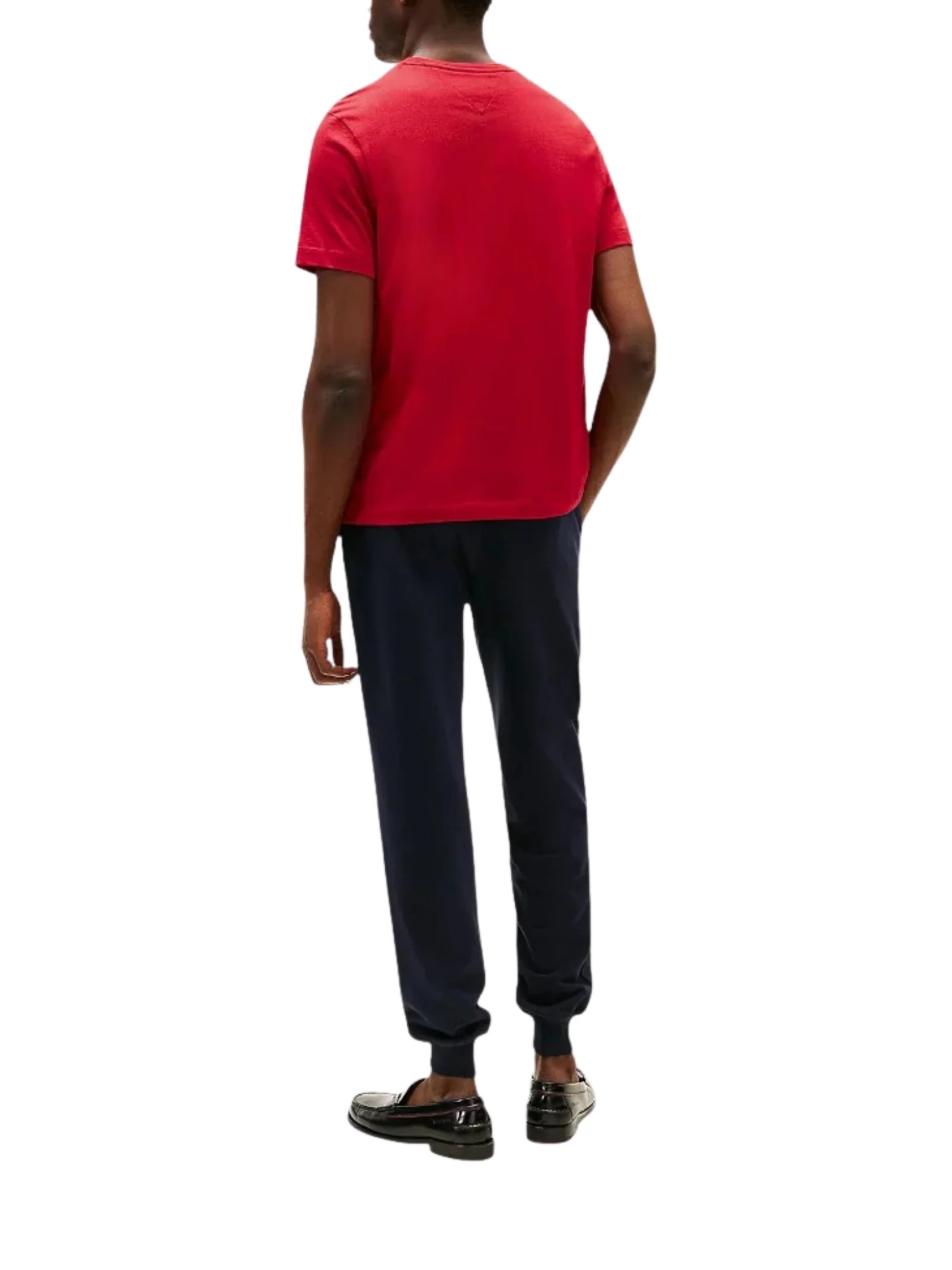 T-shirt con maniche corte Tommy Hilfiger modello est seasonal reg fit rosso - Image 3