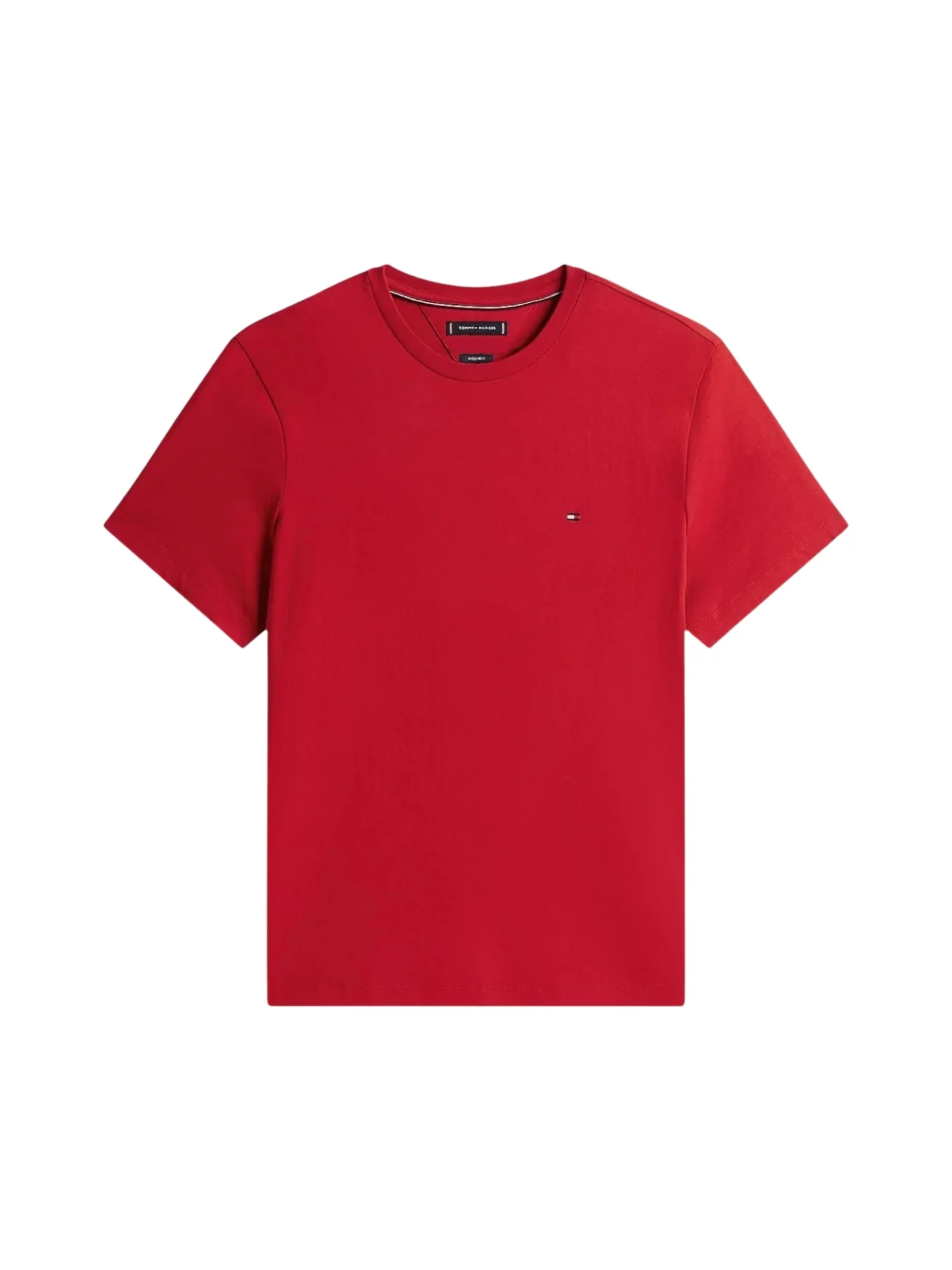 T-shirt con maniche corte Tommy Hilfiger modello est seasonal reg fit rosso - Image 4
