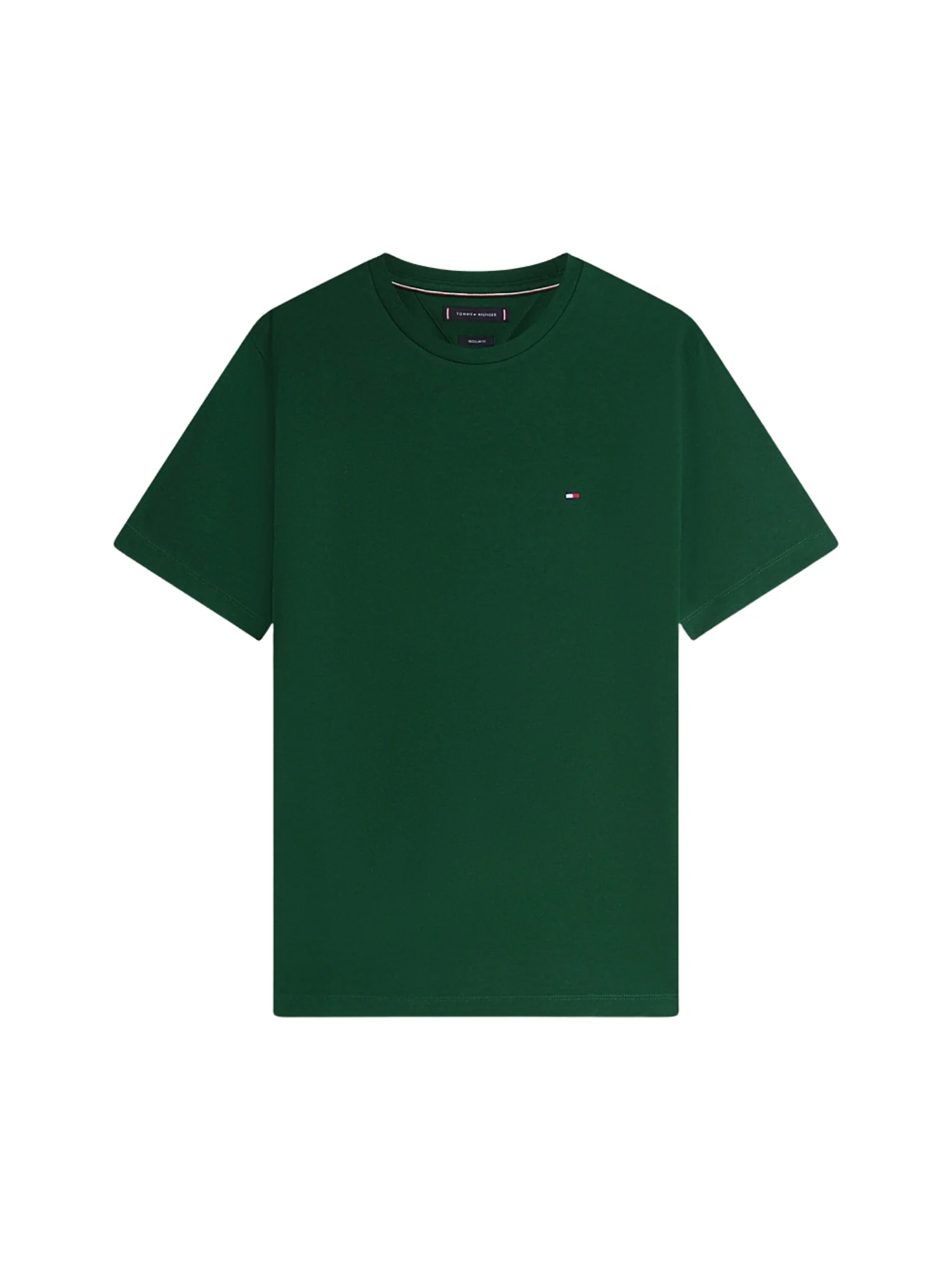 T-shirt con maniche corte Tommy Hilfiger modello est seasonal reg fit verde - Image 3