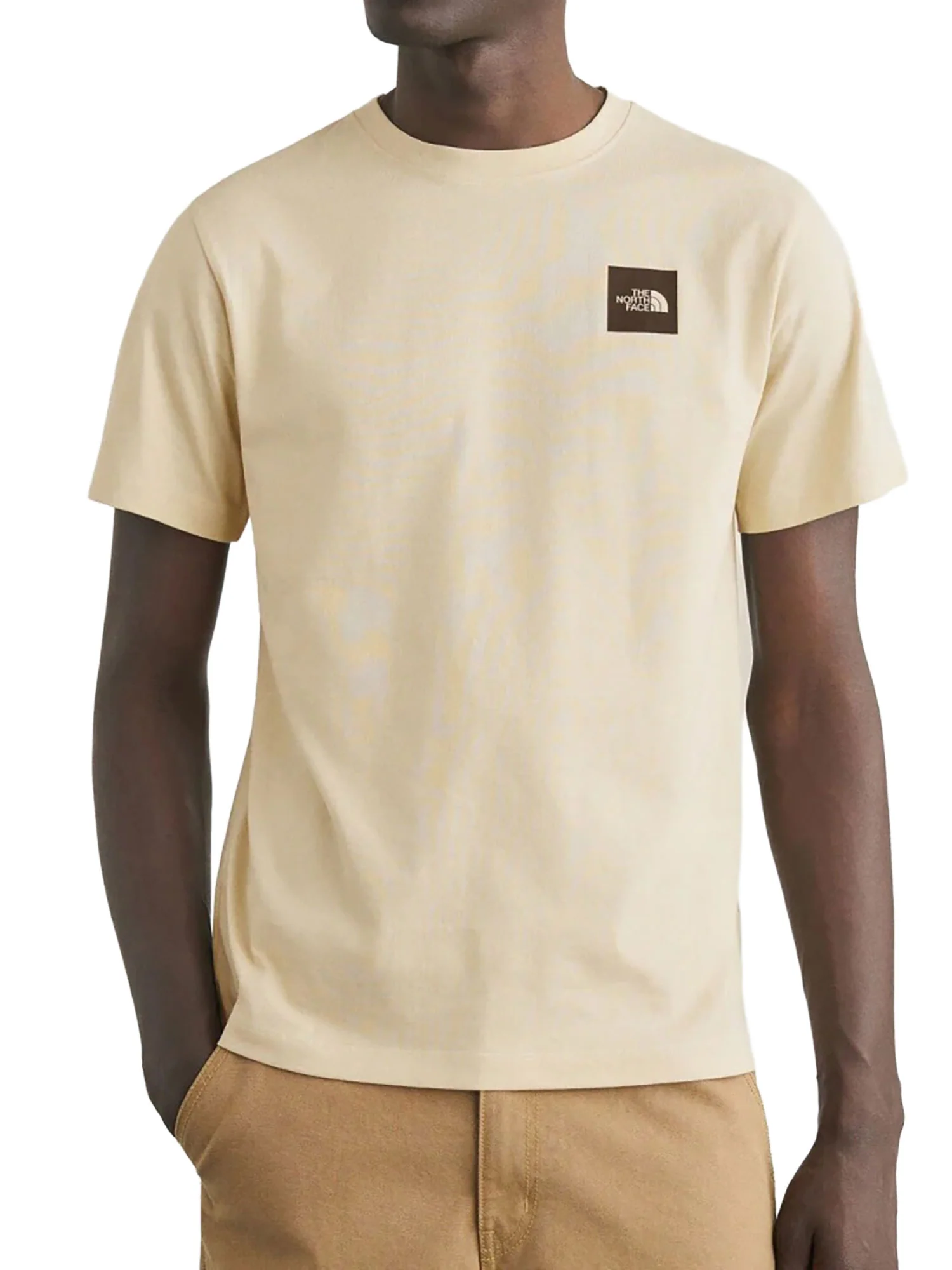 T-shirt The North Face Uomo manica corta evolution box half dome
 Sabbia