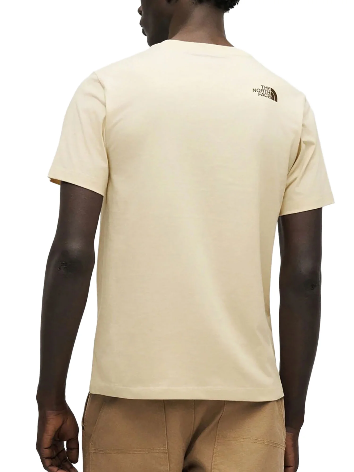 T-shirt The North Face Uomo manica corta evolution box half dome
 Sabbia - Image 2