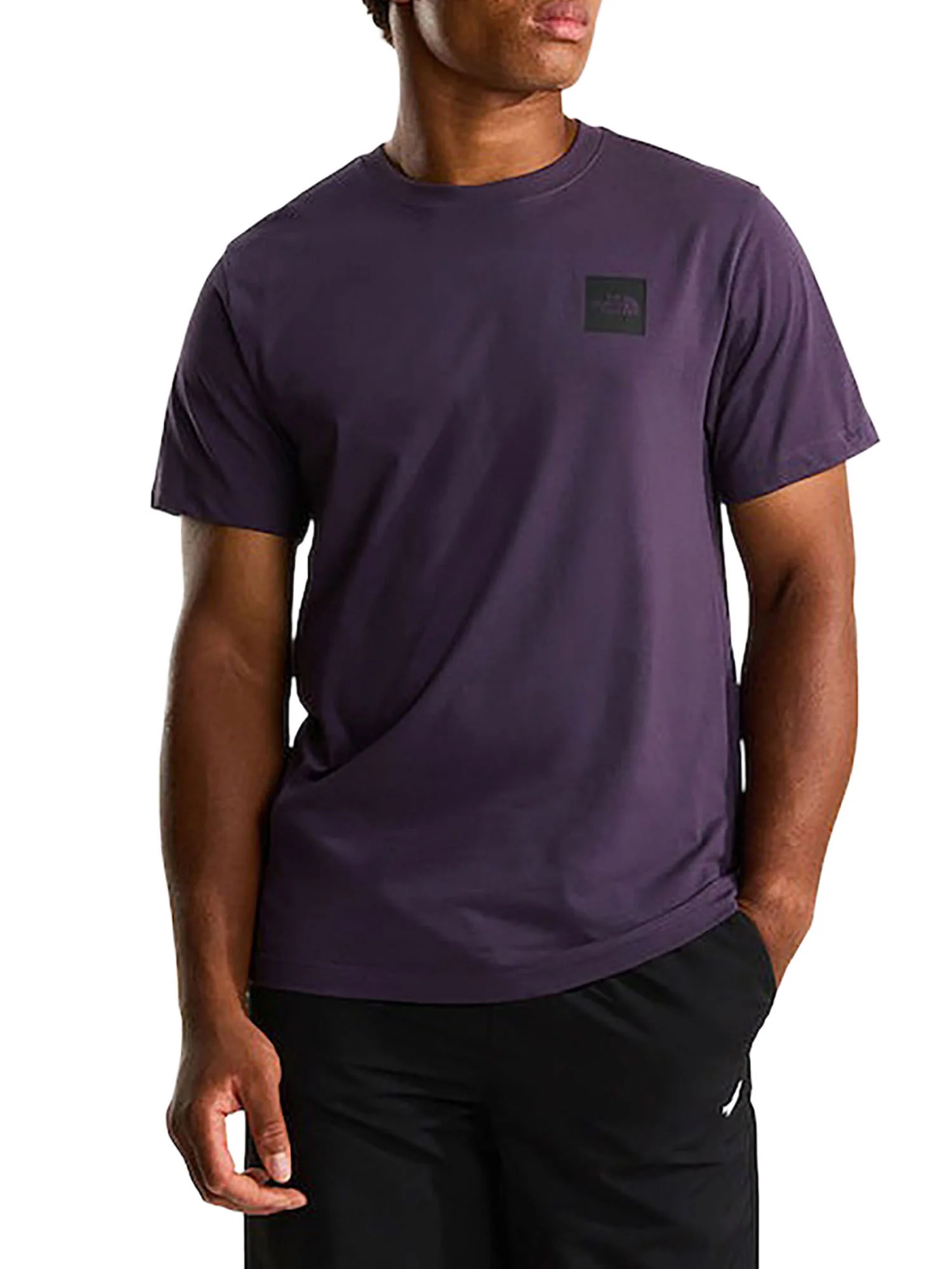 T-shirt The North Face Uomo manica corta evolution box half dome
 Viola