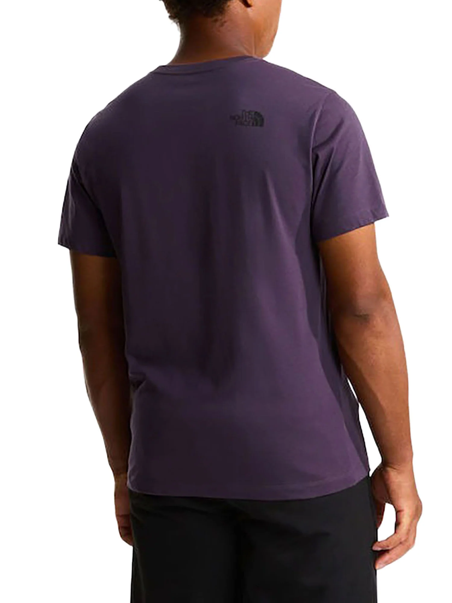 T-shirt The North Face Uomo manica corta evolution box half dome
 Viola - Image 2
