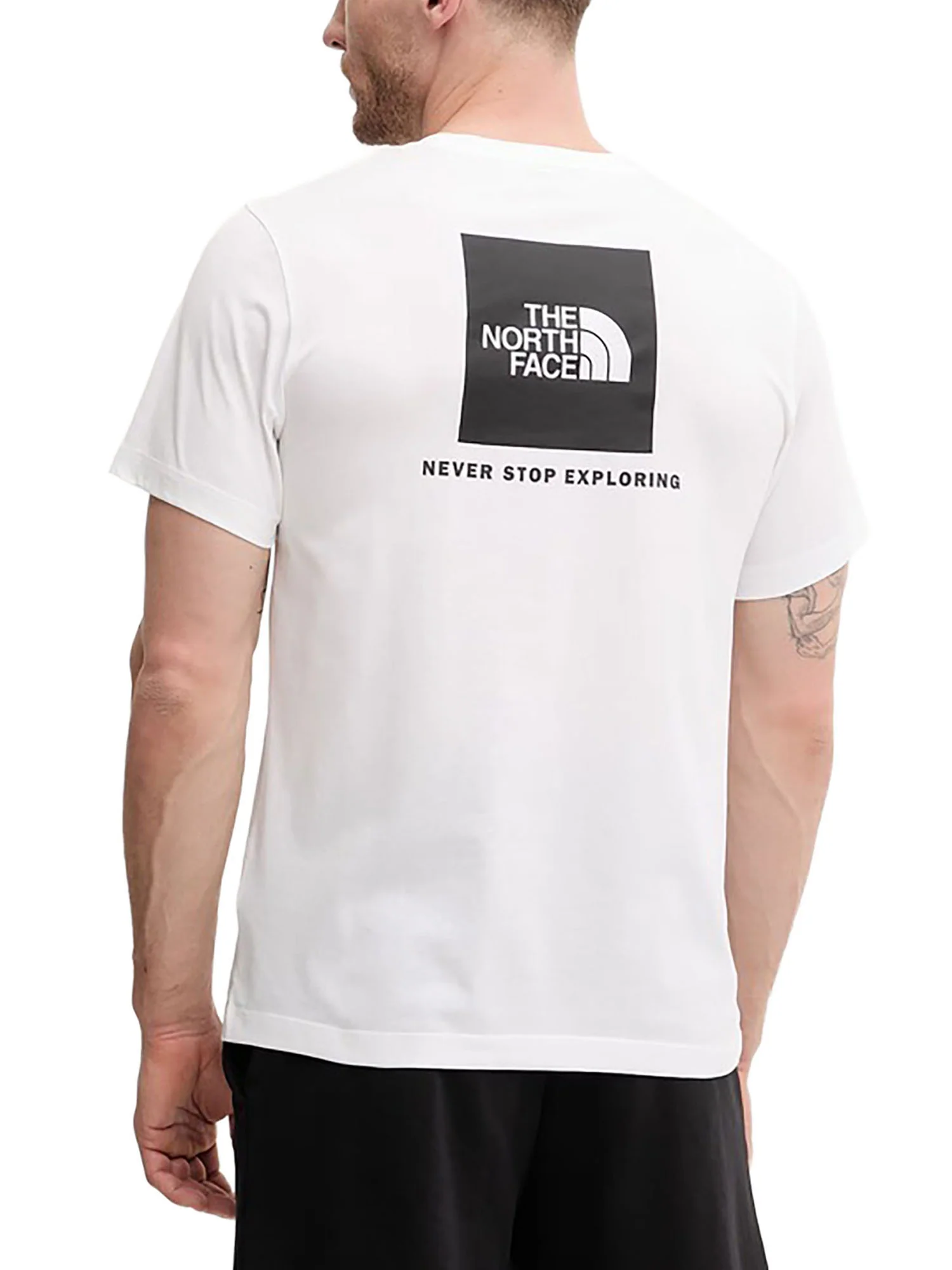 T-shirt The North Face Uomo manica corta evolution box nse 
 Bianco - Image 2