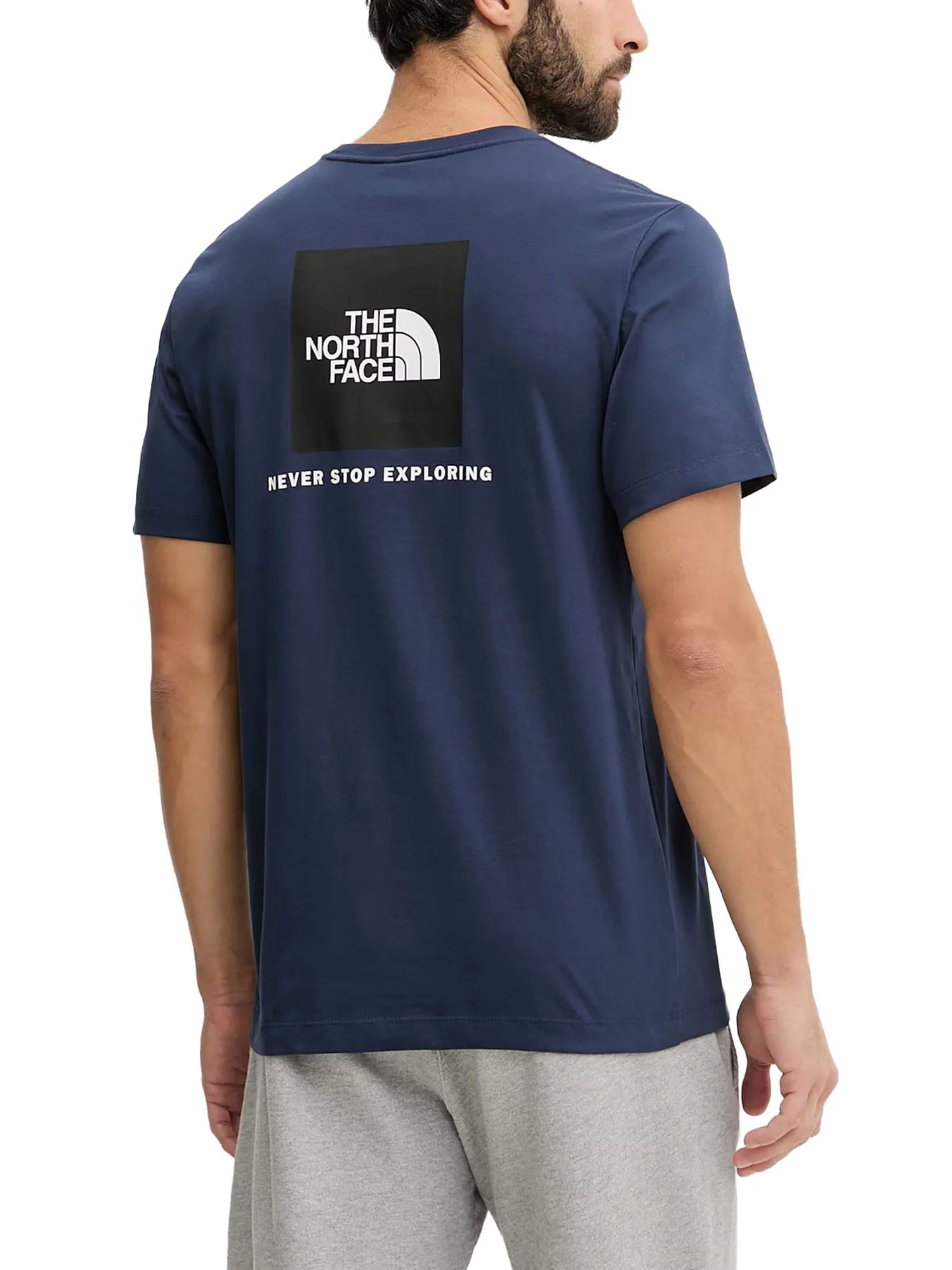 T-shirt The North Face Uomo manica corta evolution box nse 
 Blu - Image 2