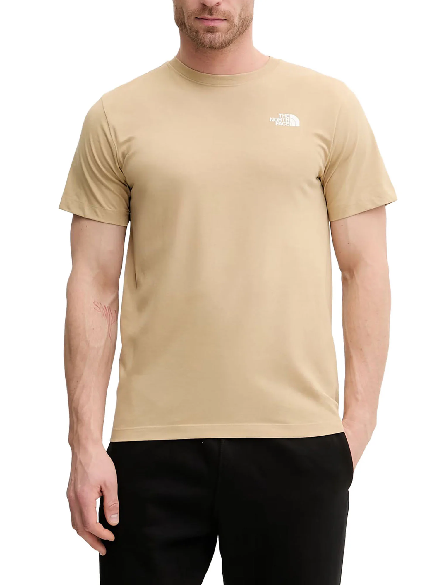 T-shirt The North Face Uomo manica corta evolution box nse 
 Kaki