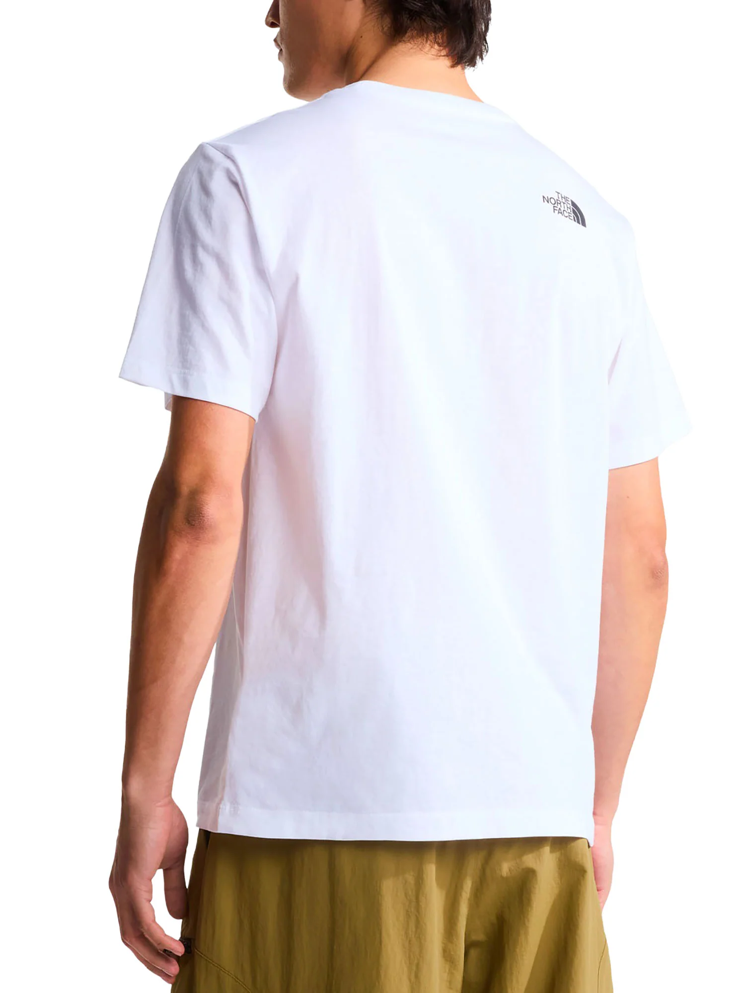 T-shirt The North Face Uomo manica corta evolution half dome 
 Bianco/Nero - Image 2