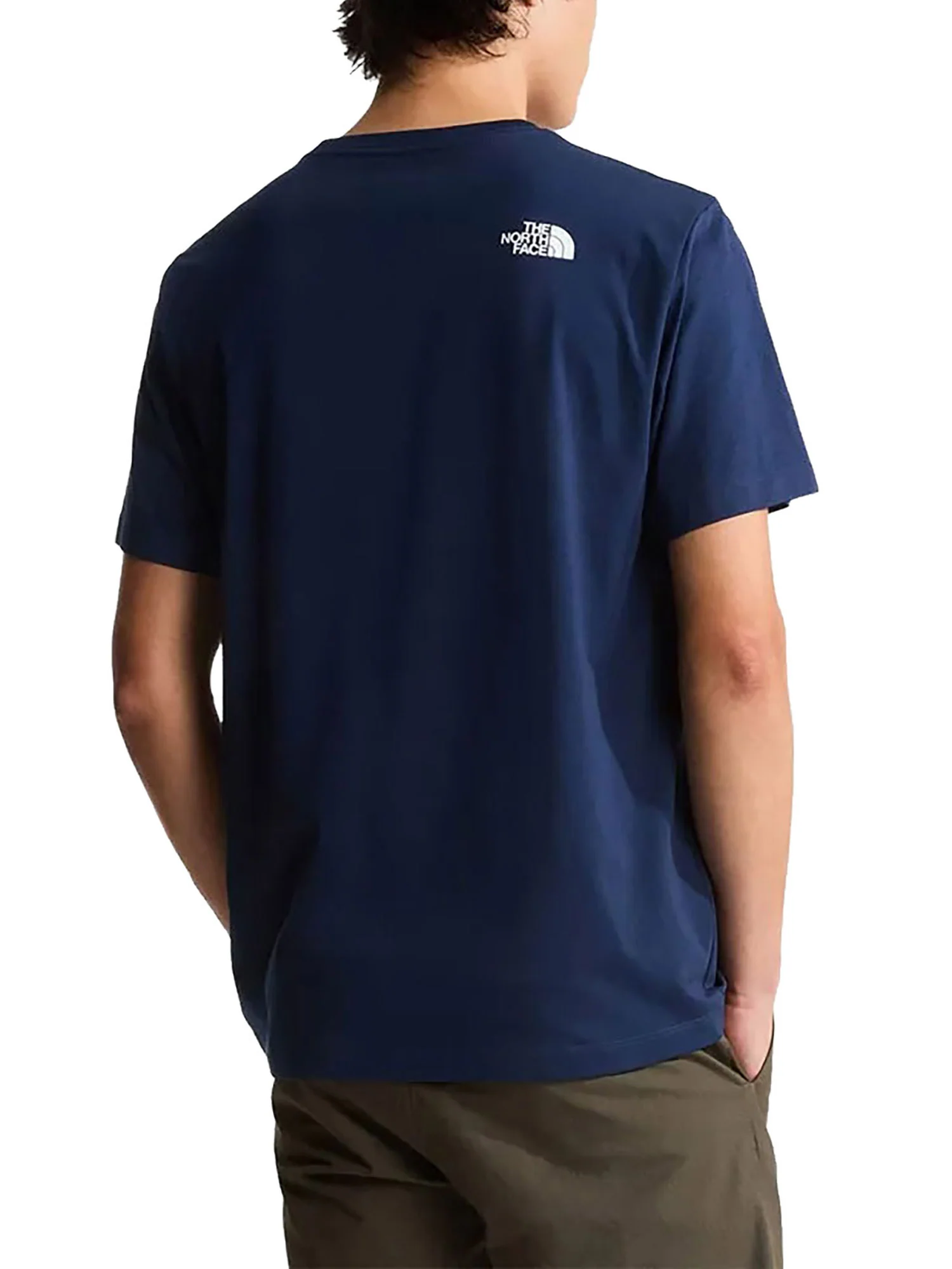 T-shirt The North Face Uomo manica corta evolution half dome 
 Blu/Bianco - Image 2