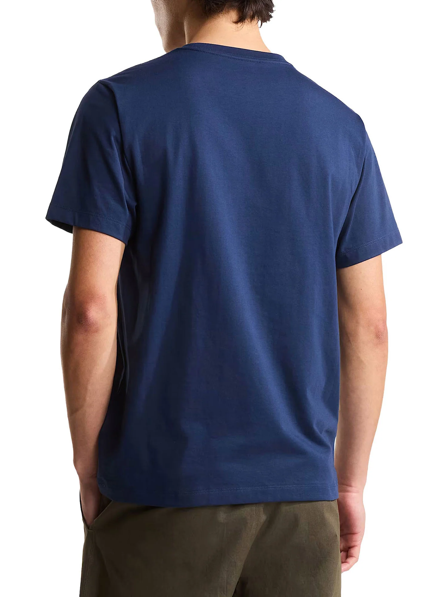 T-shirt The North Face Uomo manica corta evolution simple dome
 Blu - Image 2