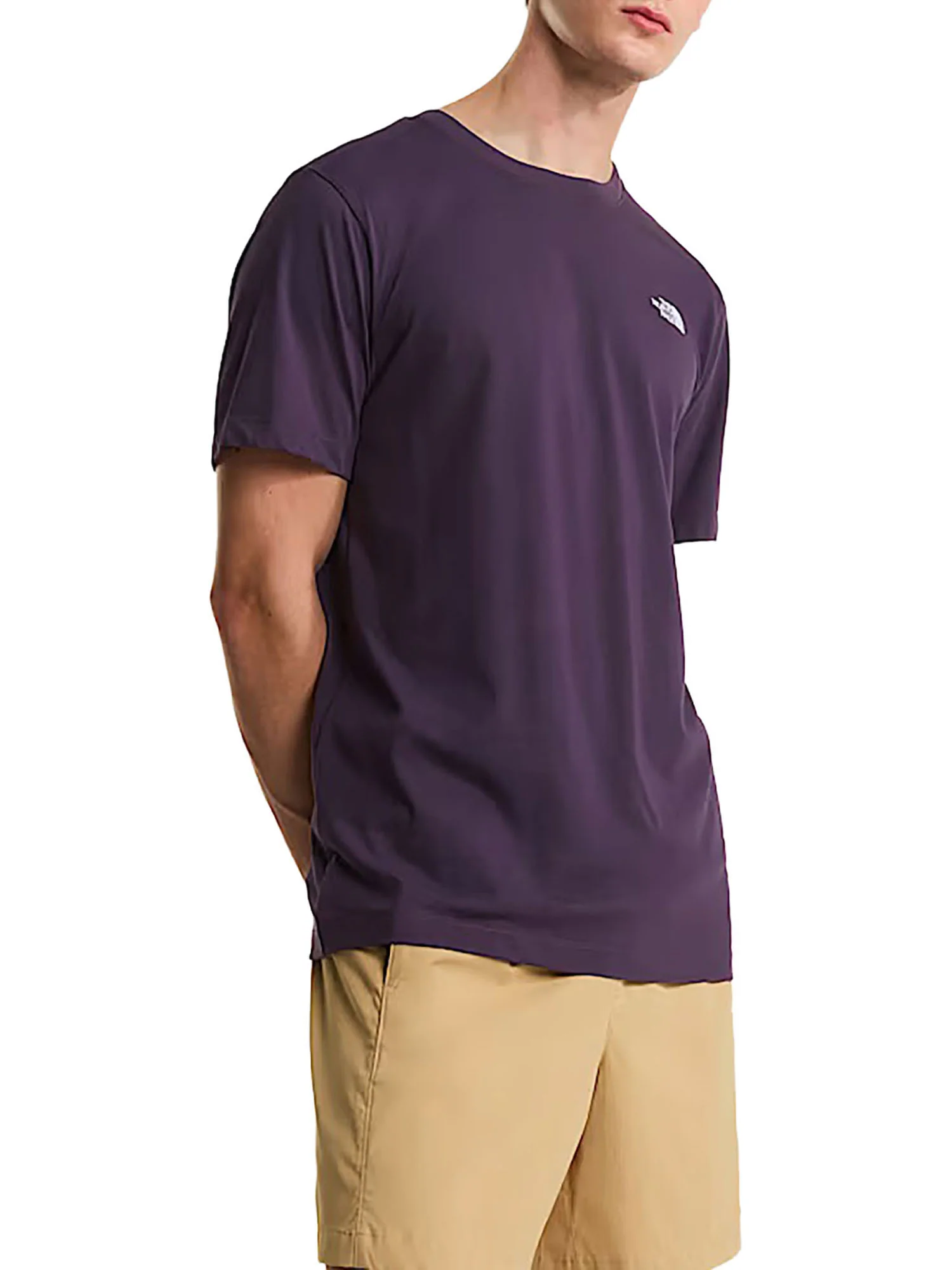 T-shirt The North Face Uomo manica corta evolution simple dome
 VIOLA