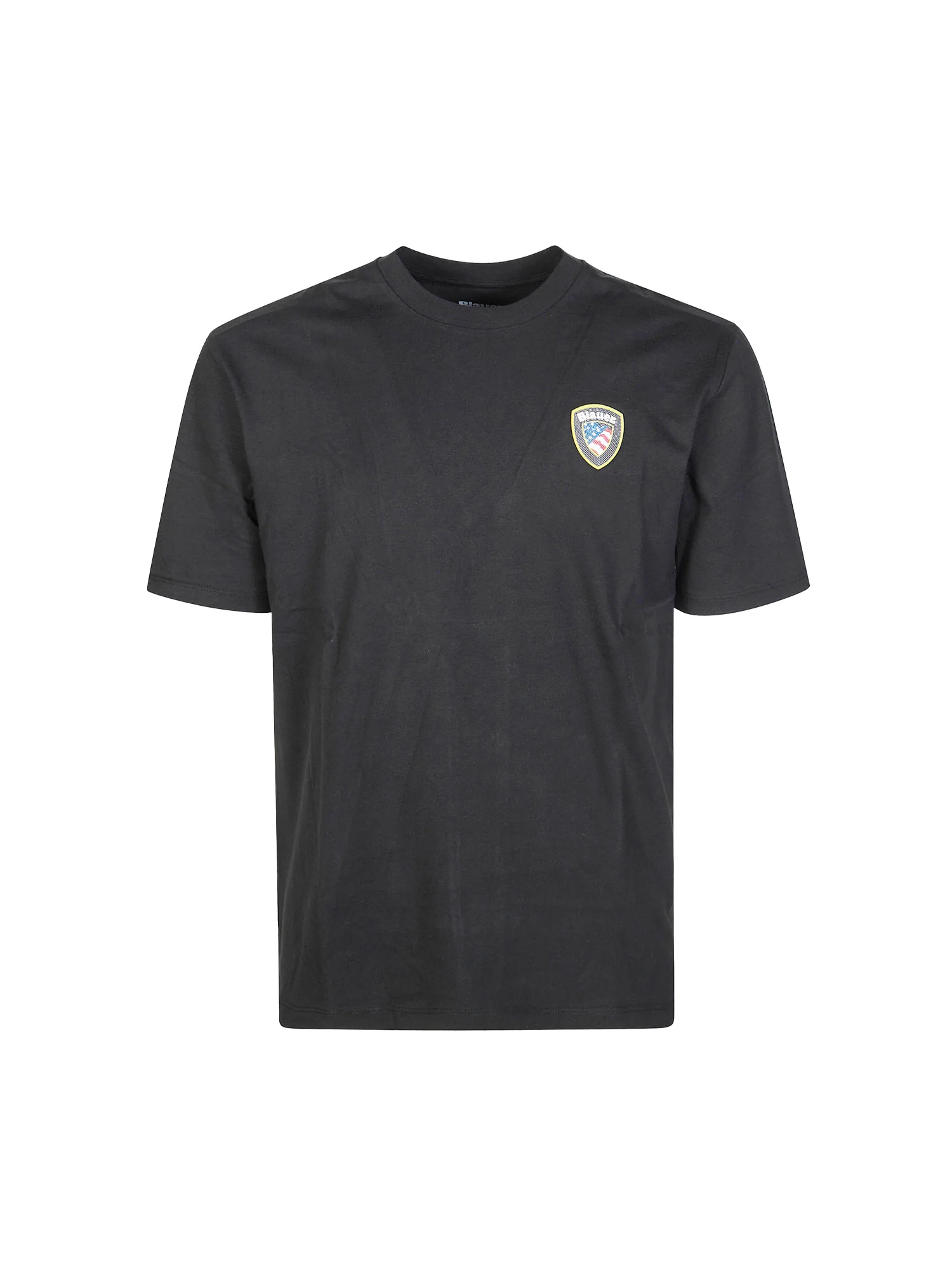 T-shirt Blauer uomo manica corta Faxon nero