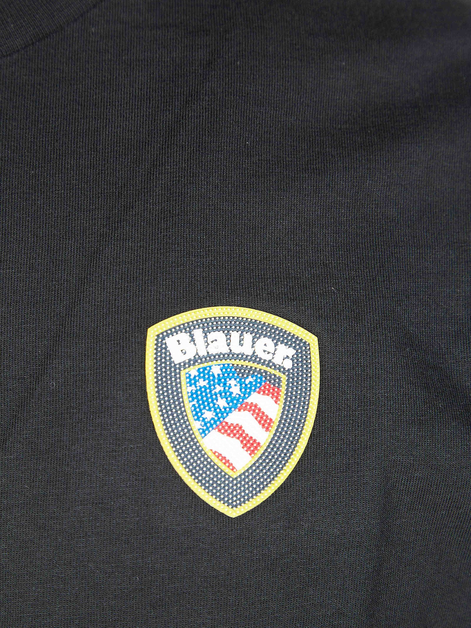 T-shirt Blauer uomo manica corta Faxon nero - Image 3