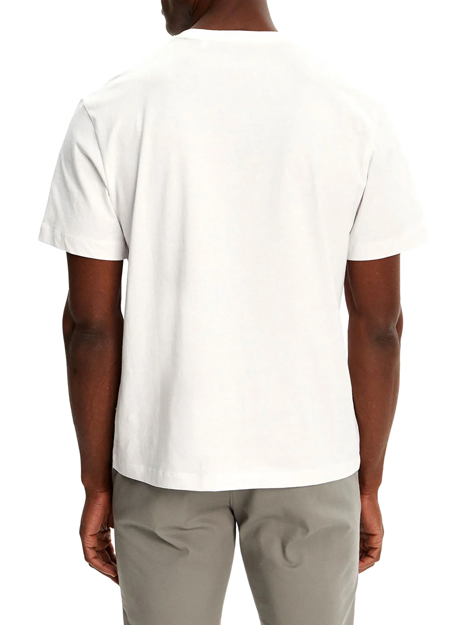 T-shirt Guess uomo manica corta Reg PKT bianco - Image 2