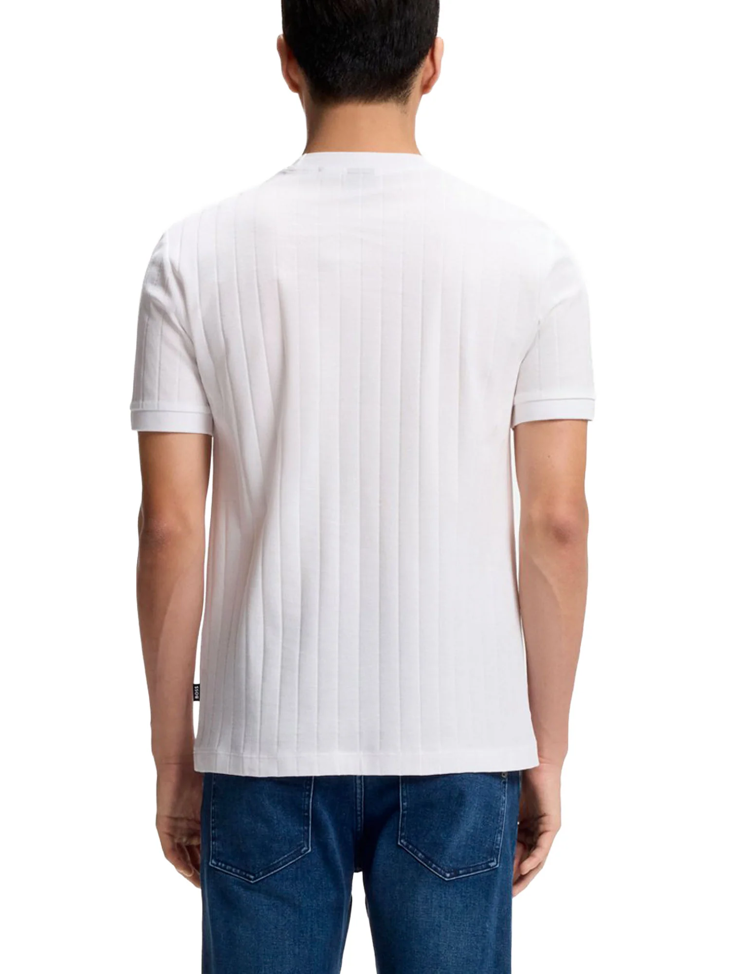 T-shirt Boss Uomo manica corta h-thompson 236
 bianco - Image 2