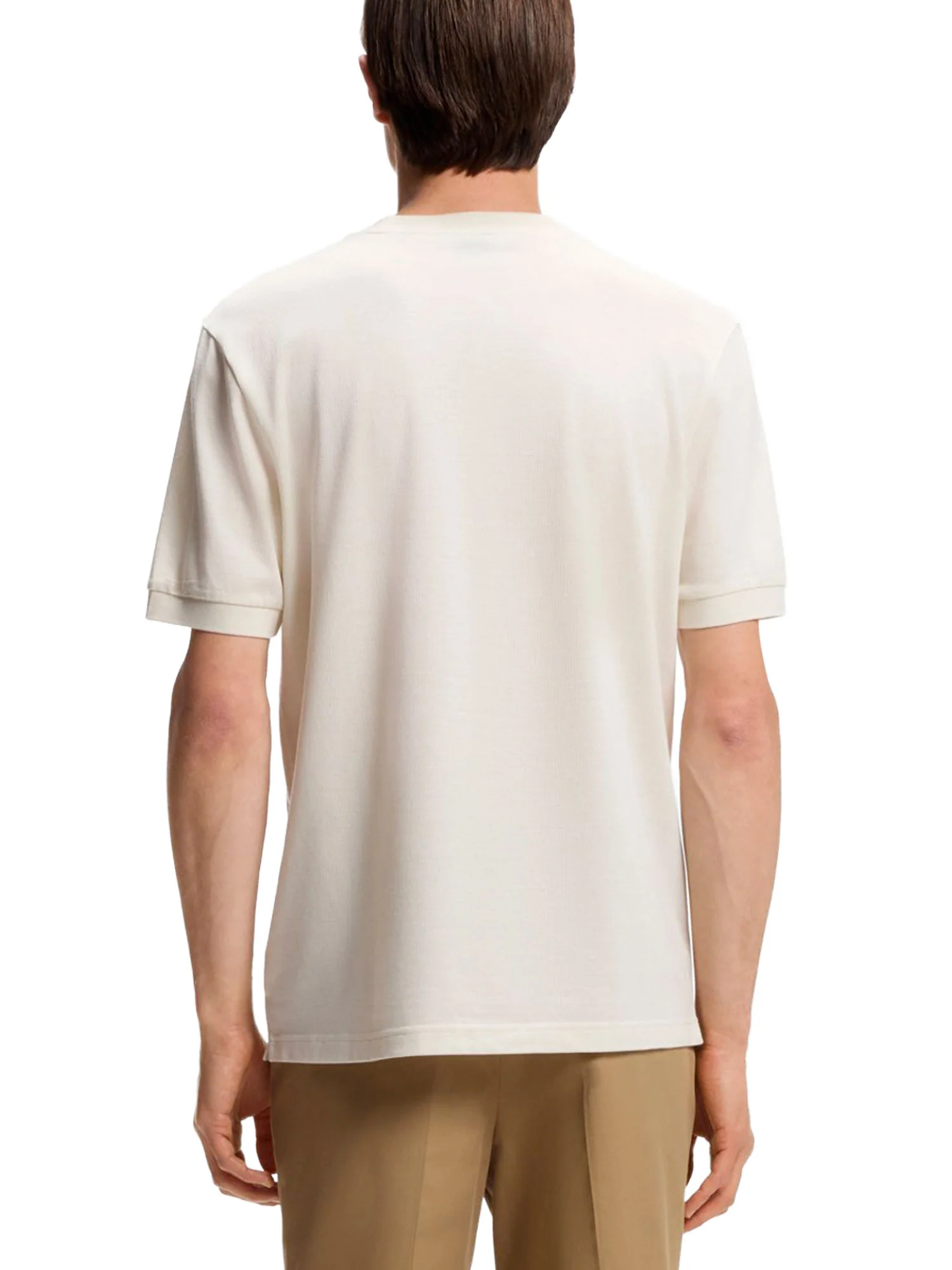 T-shirt Boss Uomo manica corta h-thompson
 bianco - Image 2