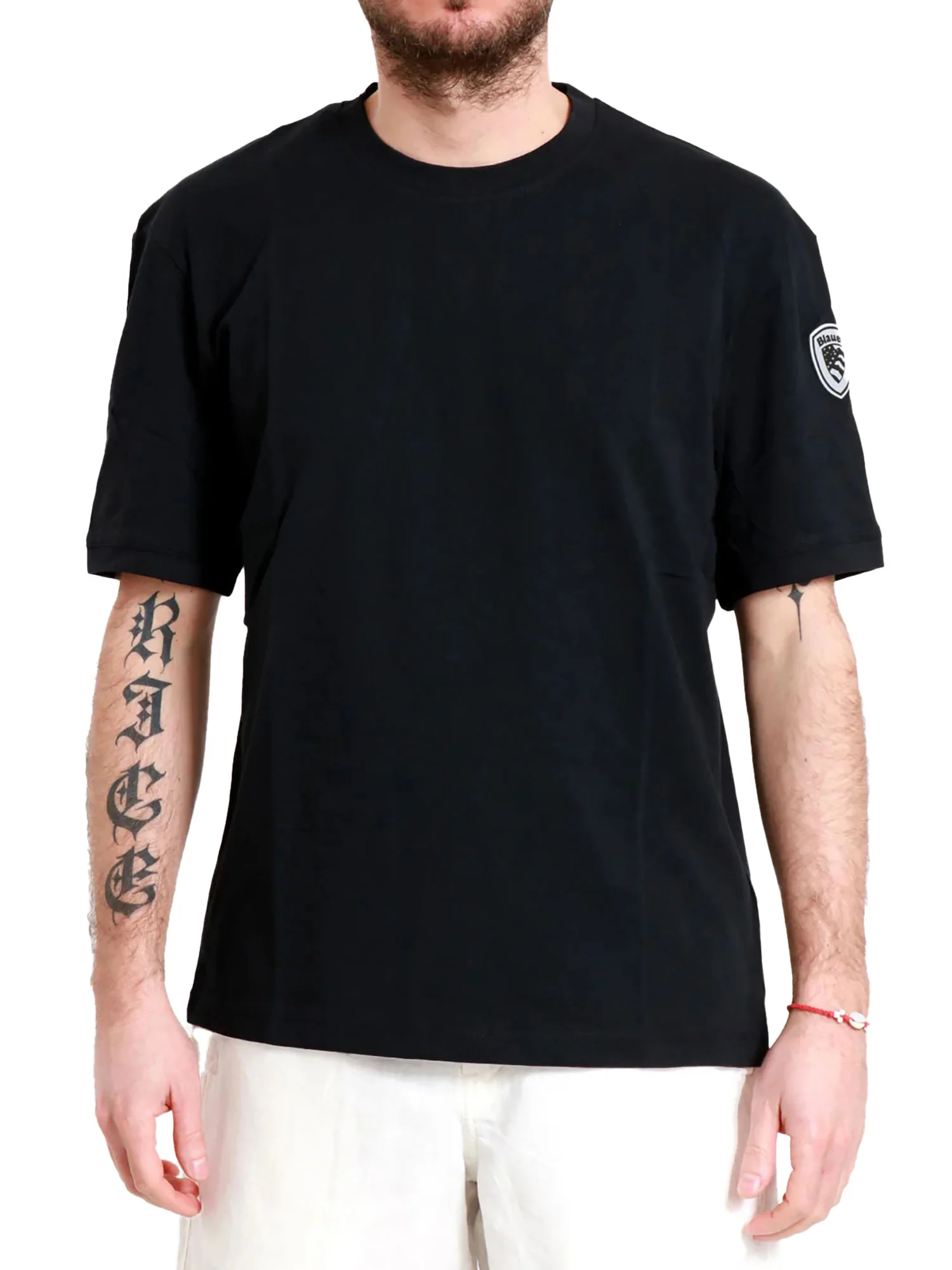 T-shirt Blauer uomo manica corta Hanson nero