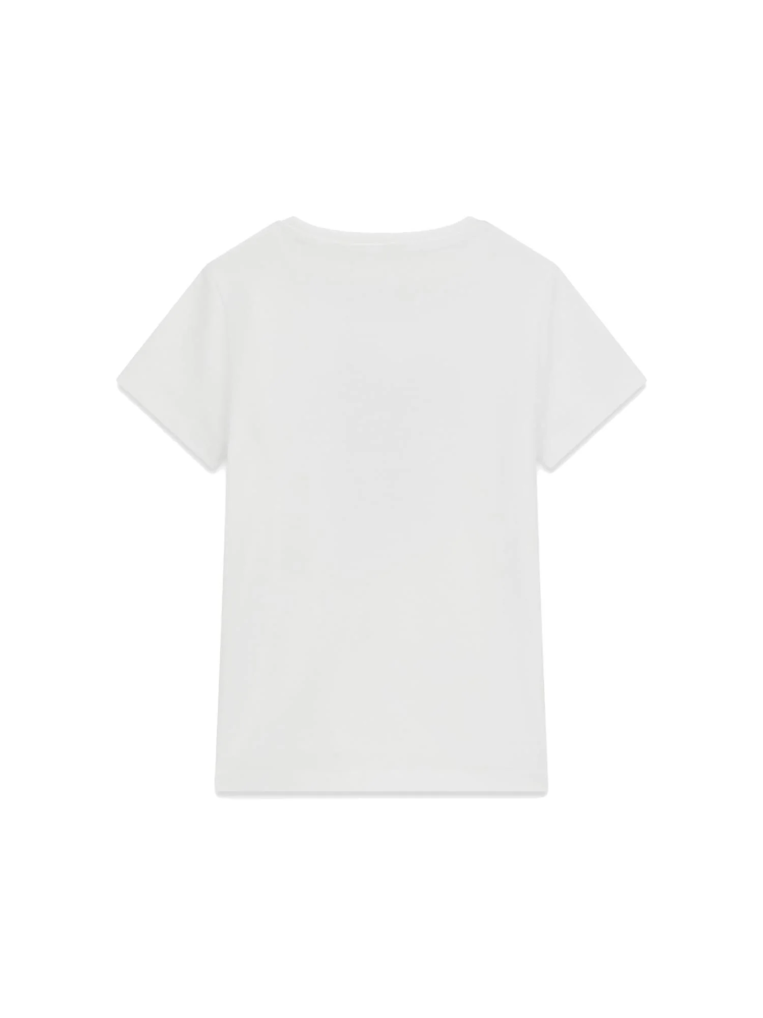 T-shirt Guess Bambina high low bianco - Image 2
