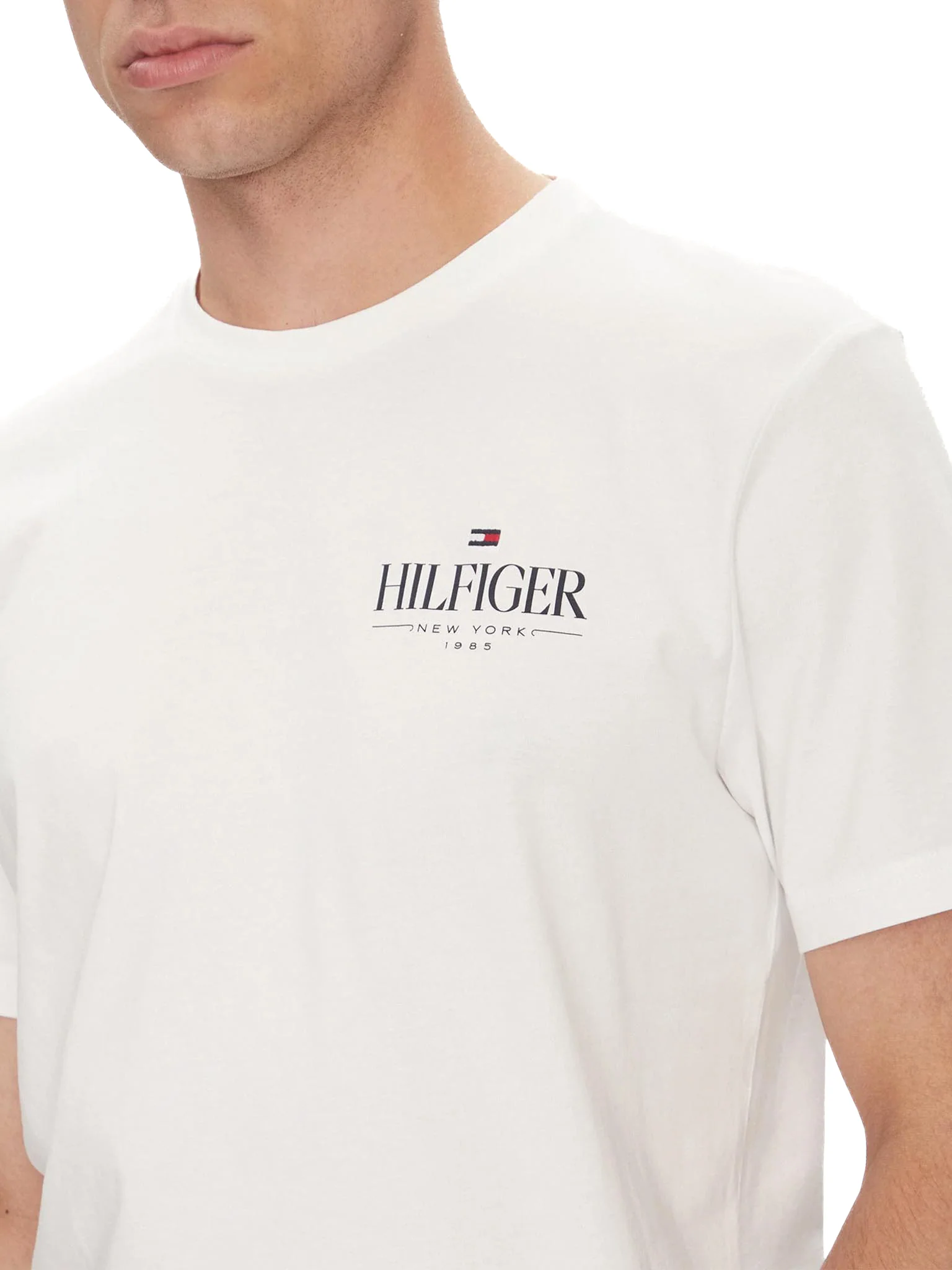 T-shirt Hilfiger New York bianco - Image 3
