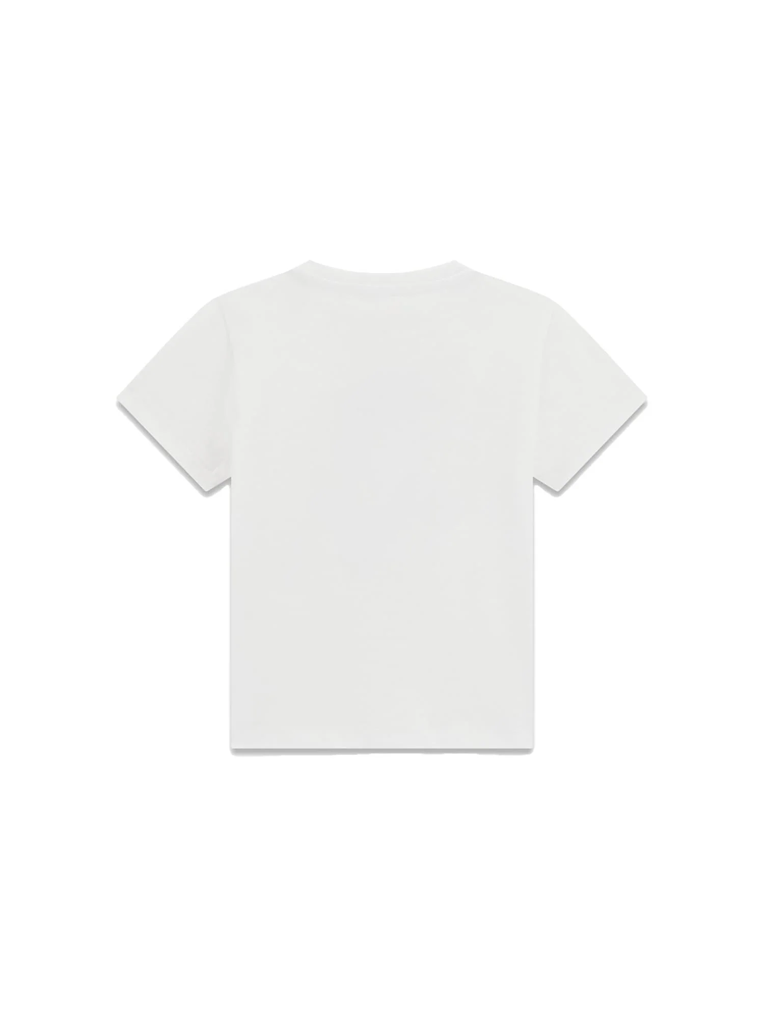 T-shirt Guess Neonato stampa logo horse bianco - Image 2