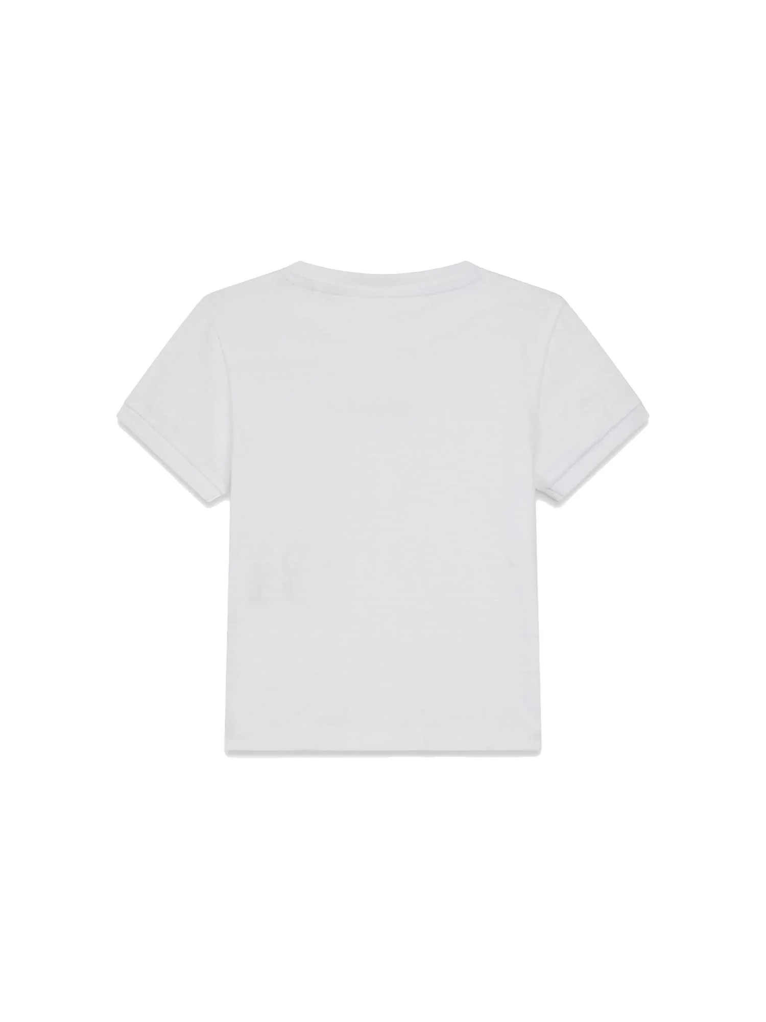 T-shirt Guess Neonato in jacquard jersey bianco - Image 2