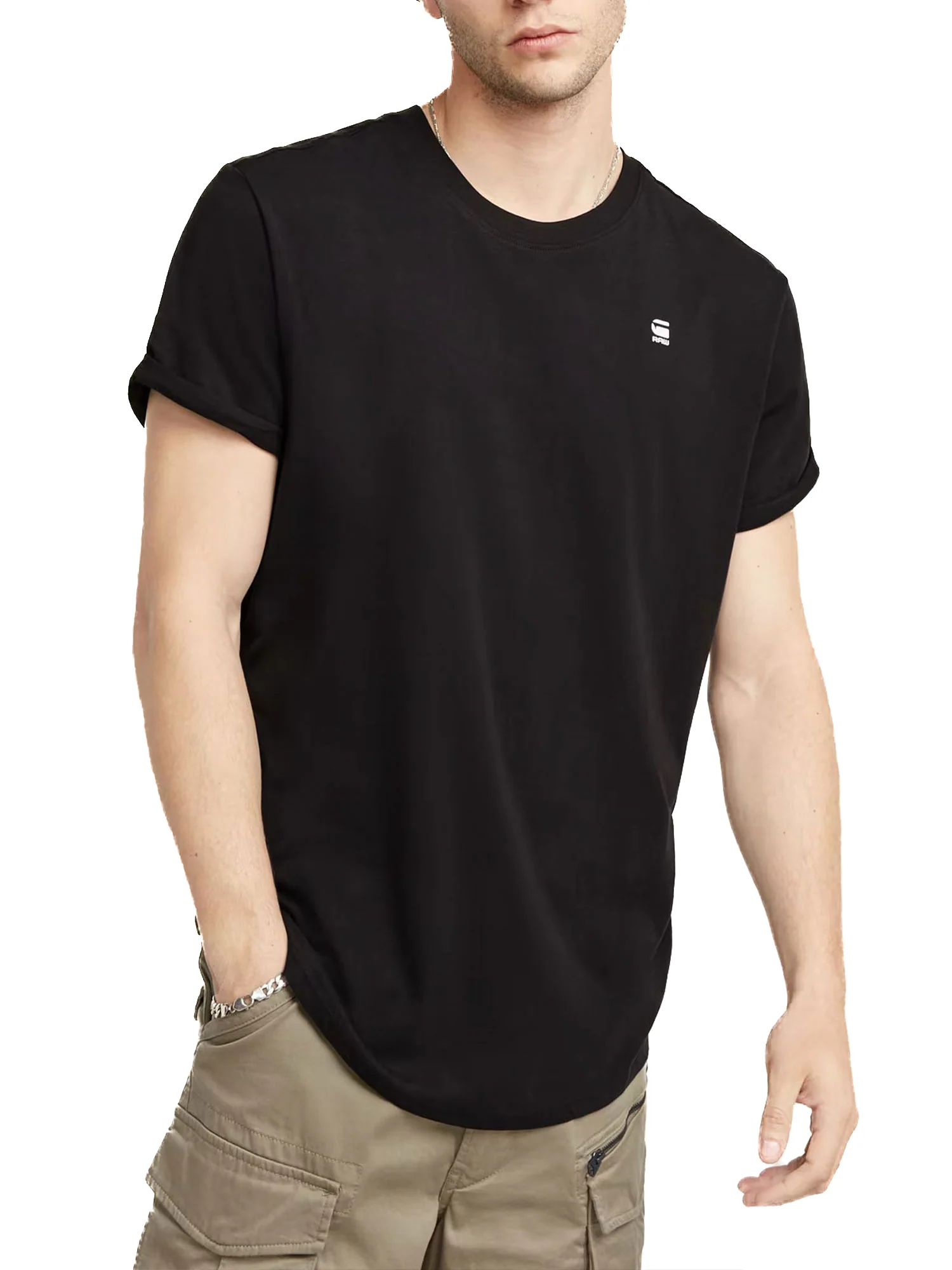 T-shirt manica corta Lash r nero