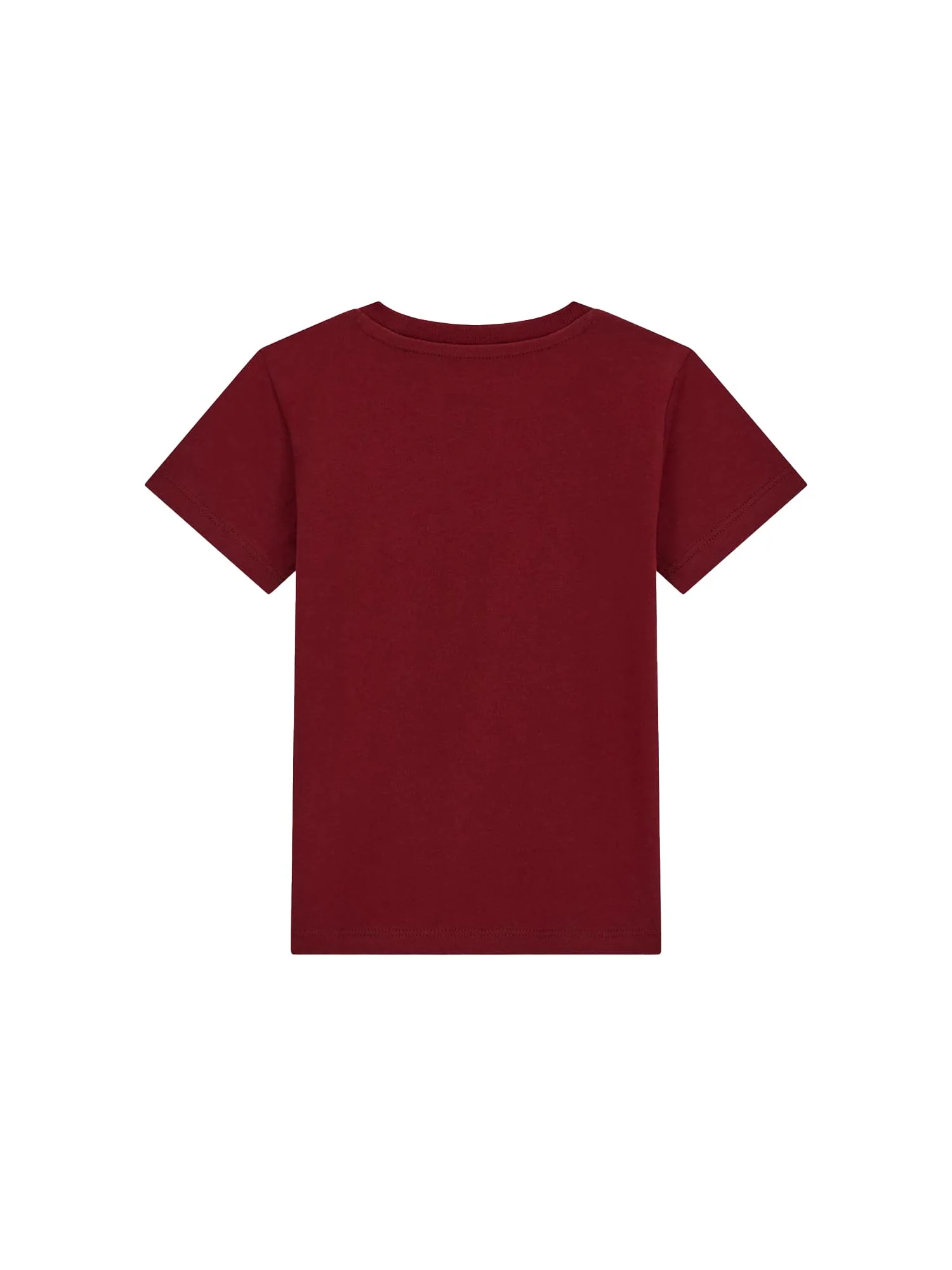 T-shirt Guess Neonato con logo bear vino - Image 2