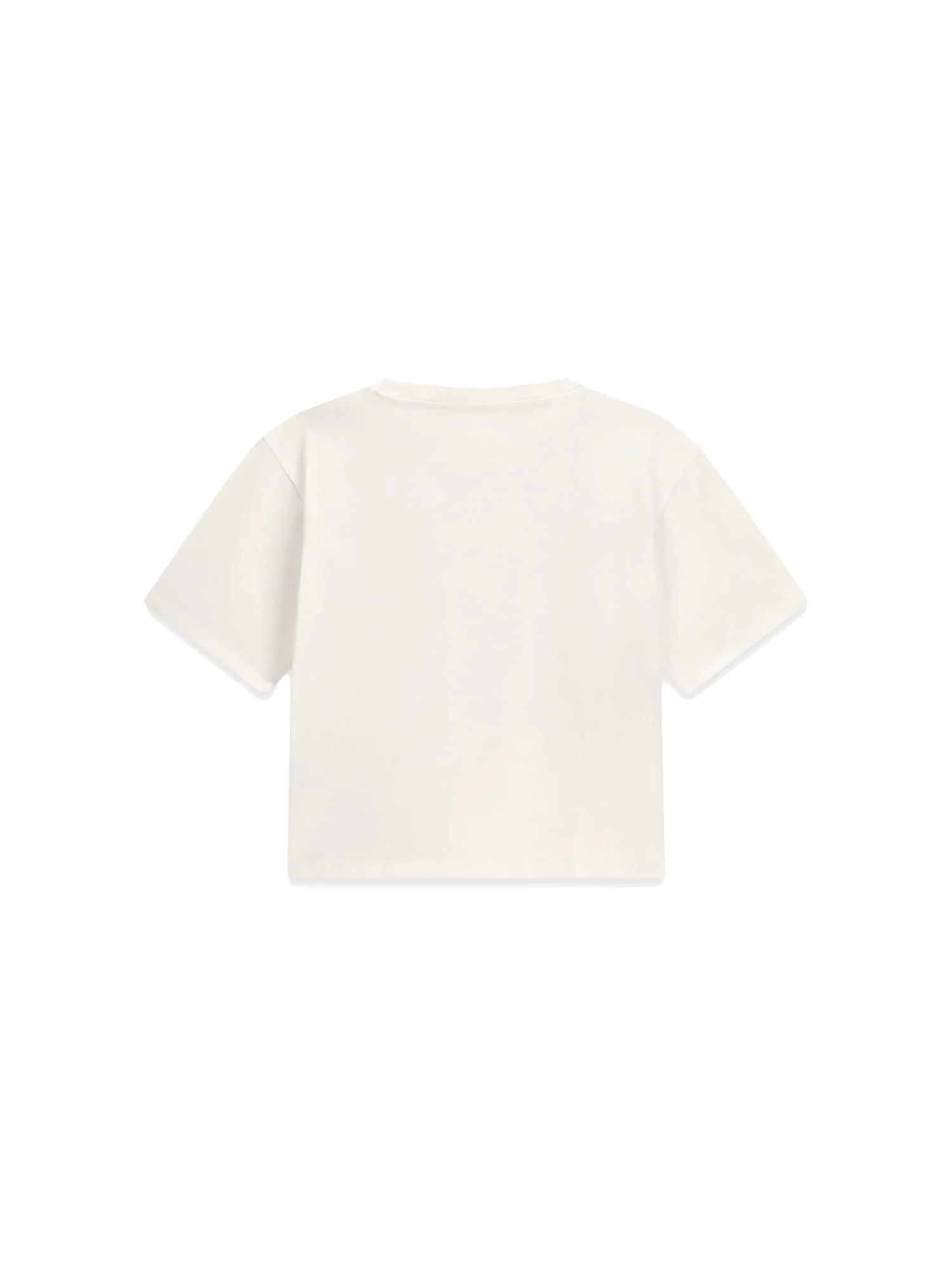 T-shirt Guess Bambina logo esplosione strass bianco - Image 2