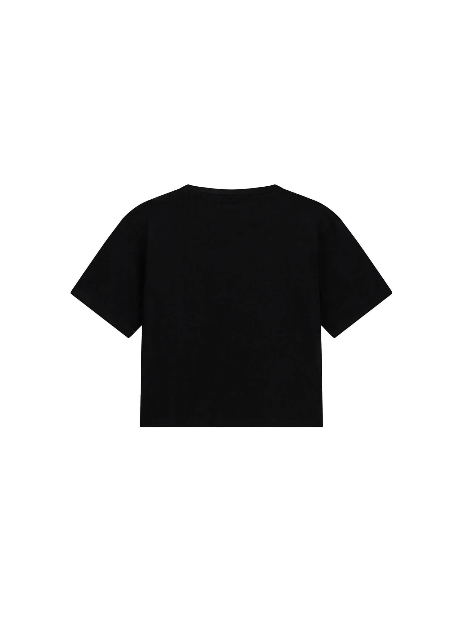 T-shirt Guess Bambina logo esplosione strass nero - Image 2