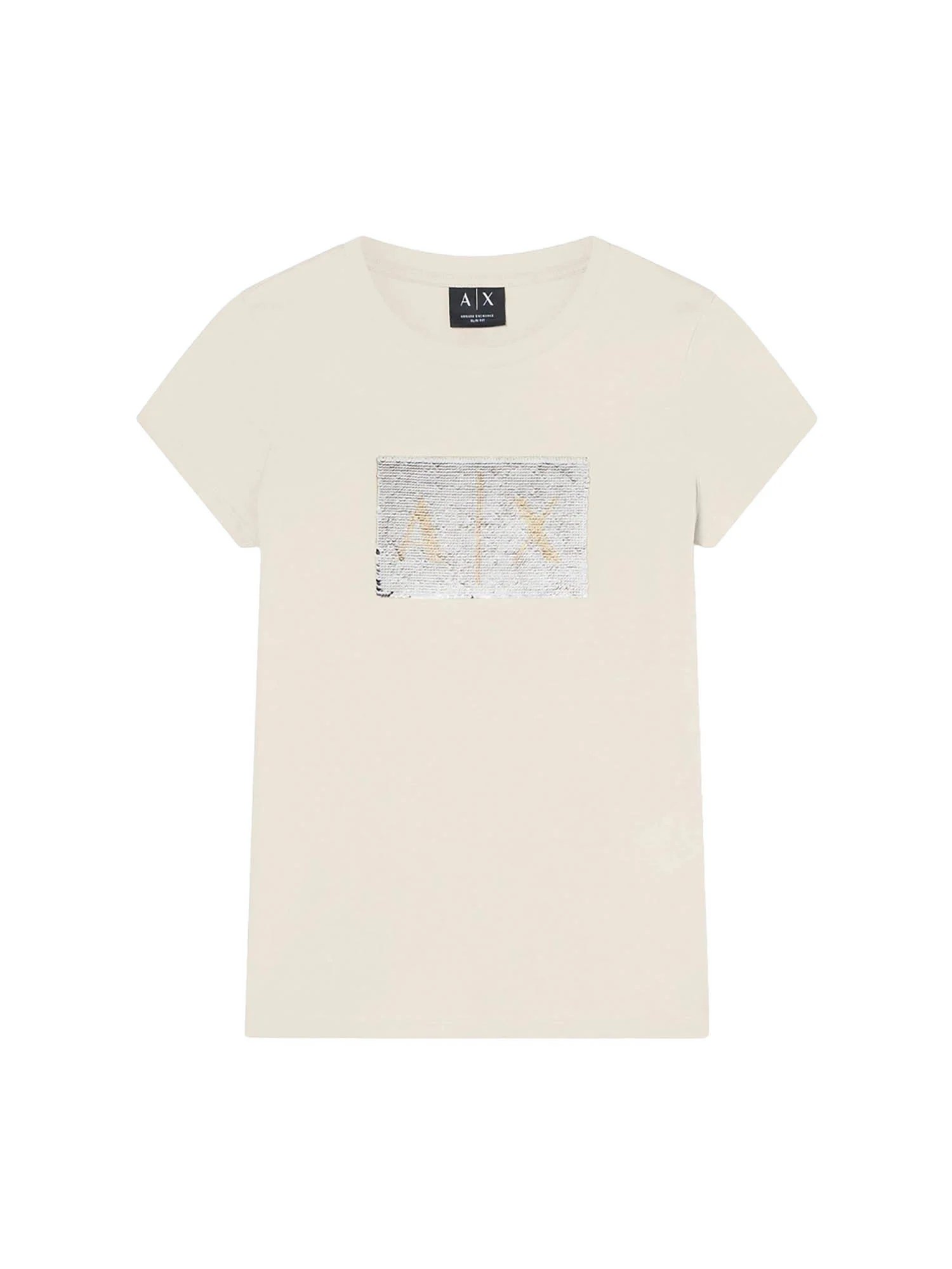 T-shirt Armani Exchange Donna a manica corta logo paillettes
 Dust