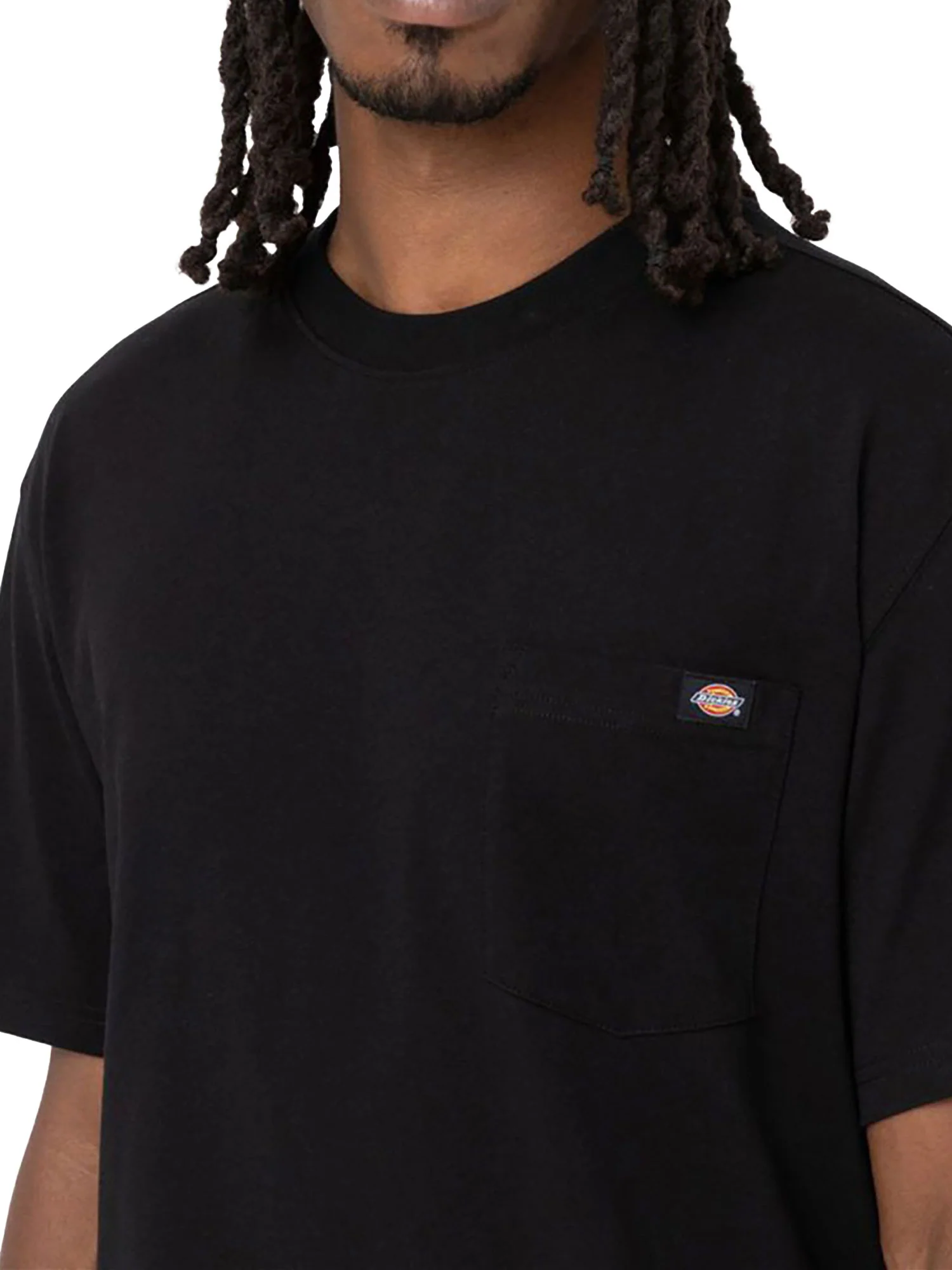 T-shirt Dickies uomo manica corta Luray pocket nero - Image 3