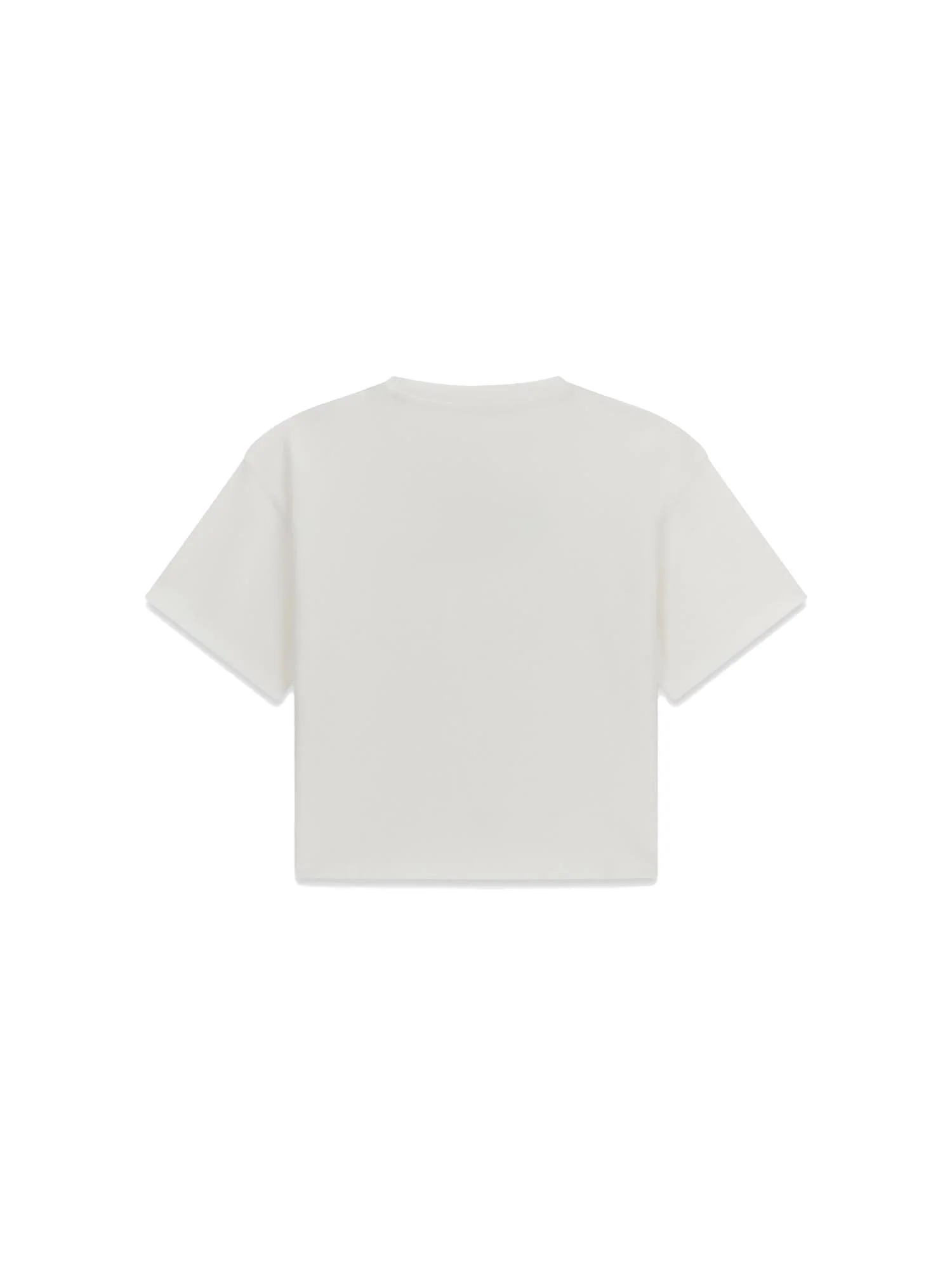 T-shirt Guess Ragazza logo maxi paillettes bianco - Image 2