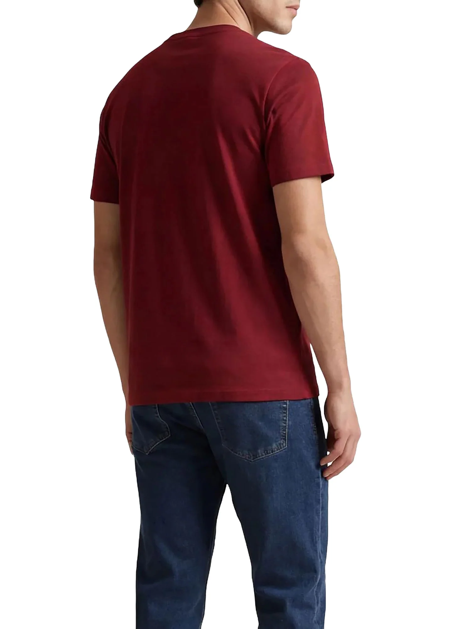 T-shirt Armani Exchange Uomo manica corta micrologo jersey winery - Image 2