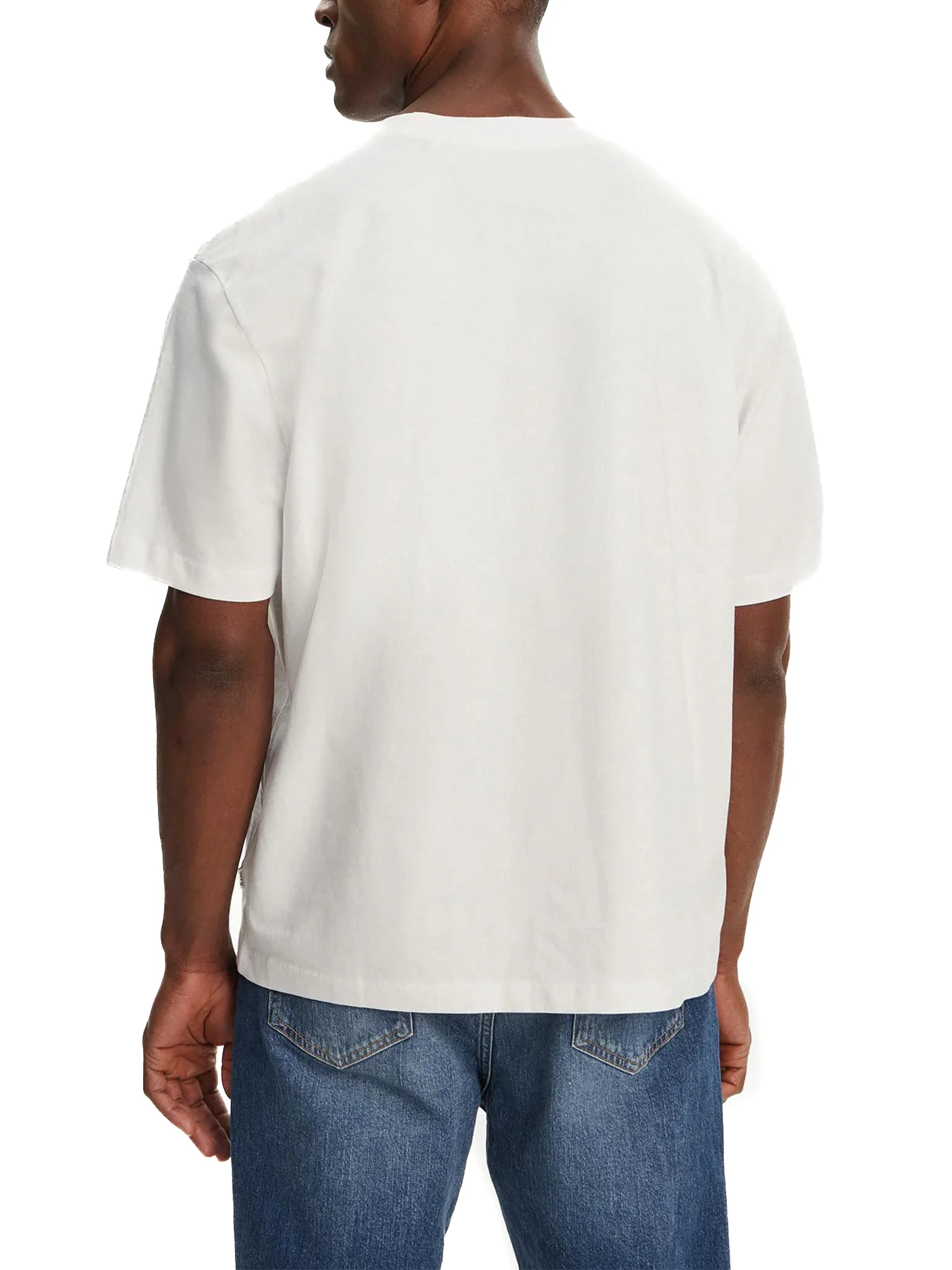 T-shirt mini logo triangle bianco - Image 2