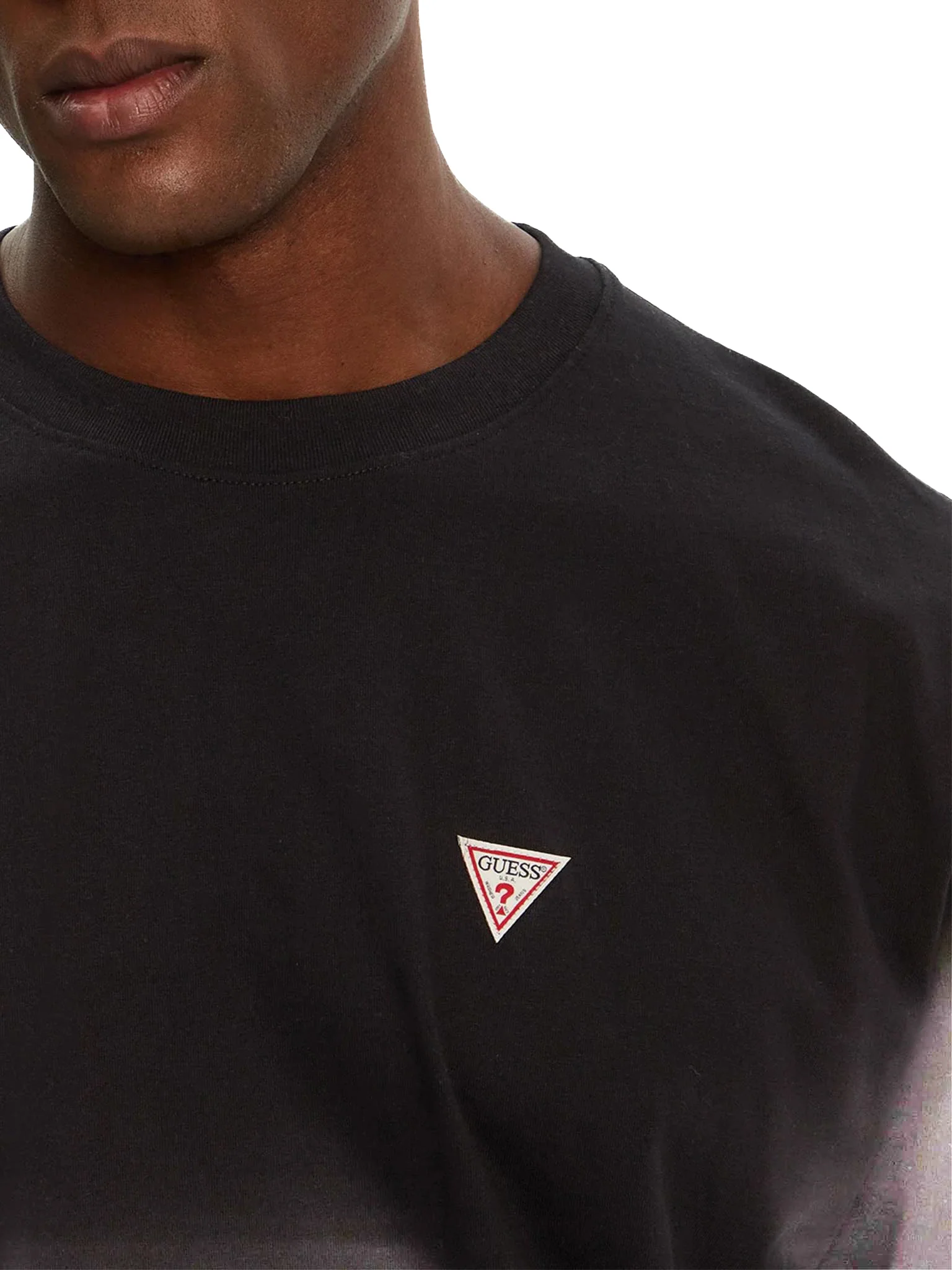 T-shirt mini logo triangle nero - Image 3
