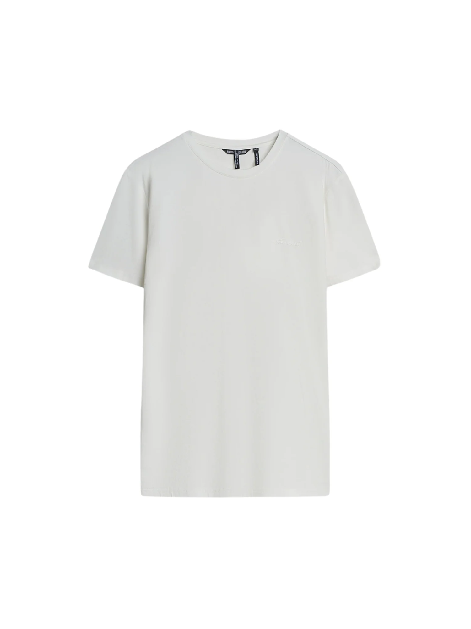 T-shirt con maniche corte modello Modal stretch bianco - Image 4