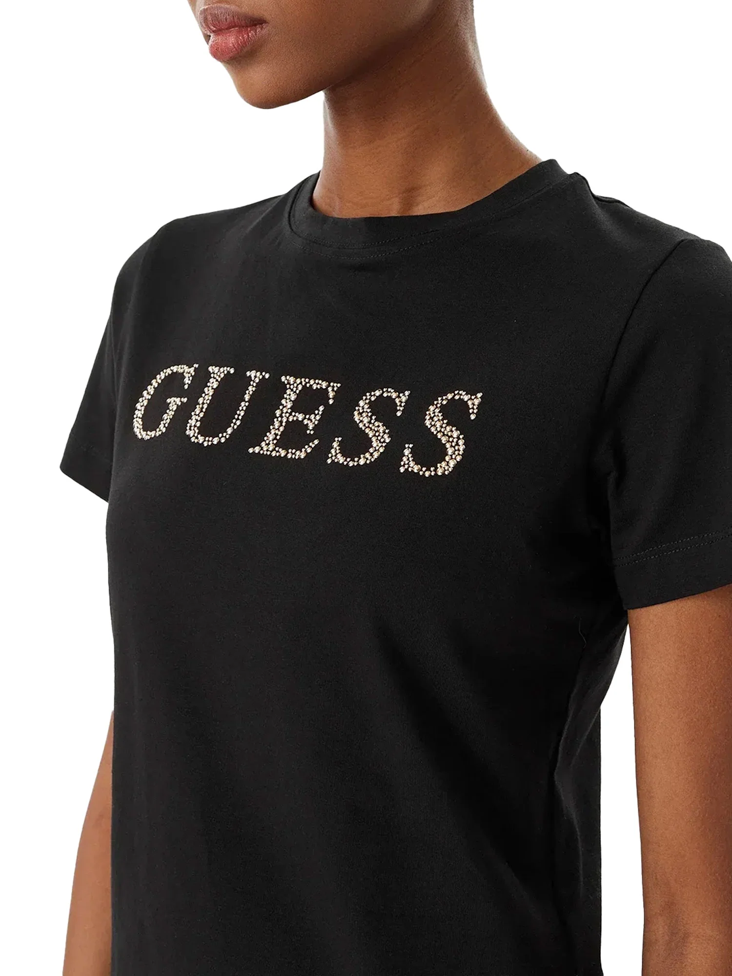 T-shirt Guess Donna octavia nero - Image 3