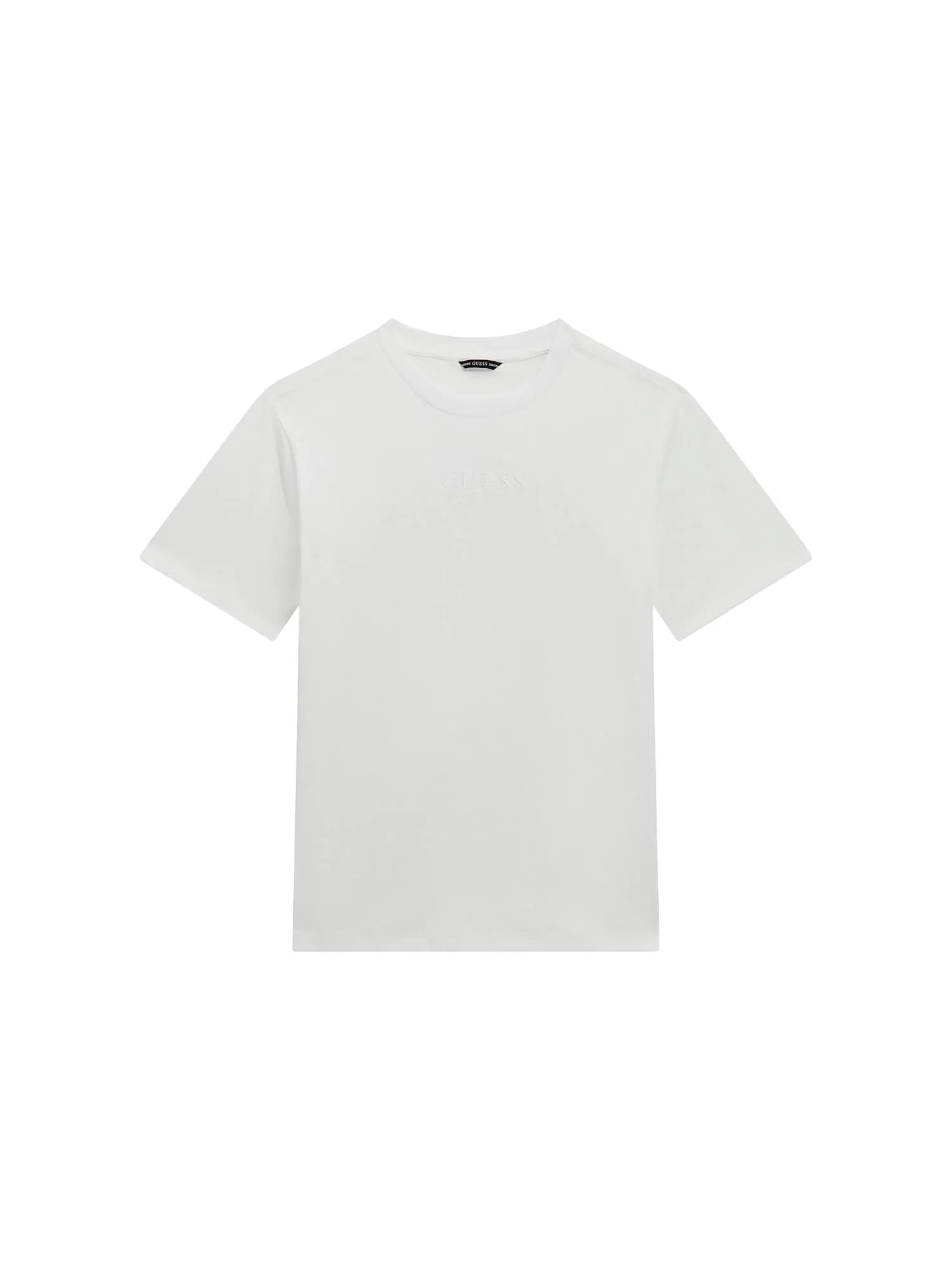 T-shirt Guess Ragazzo over con ricamo logo bianco