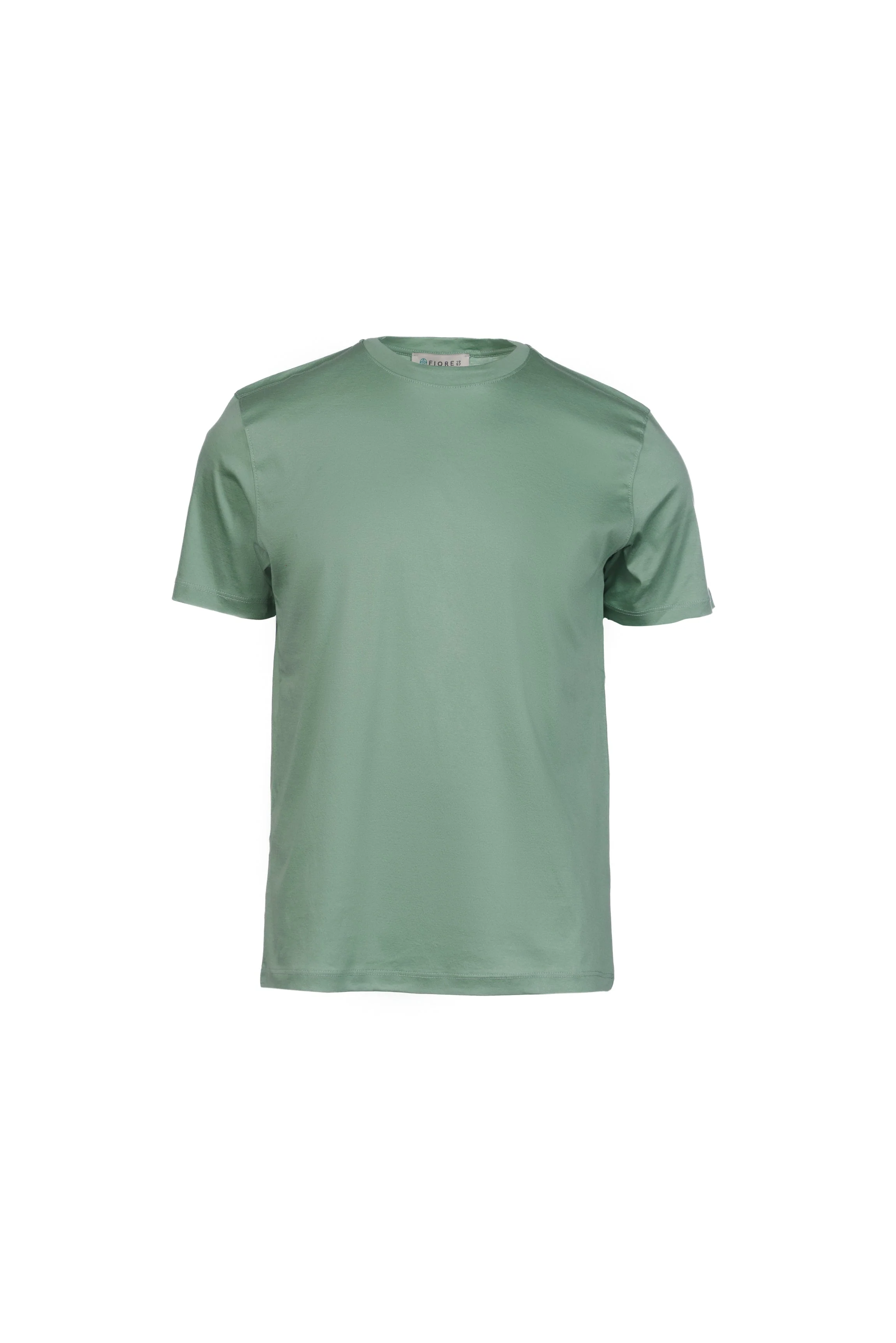 T-shirt in cotone pima salvia