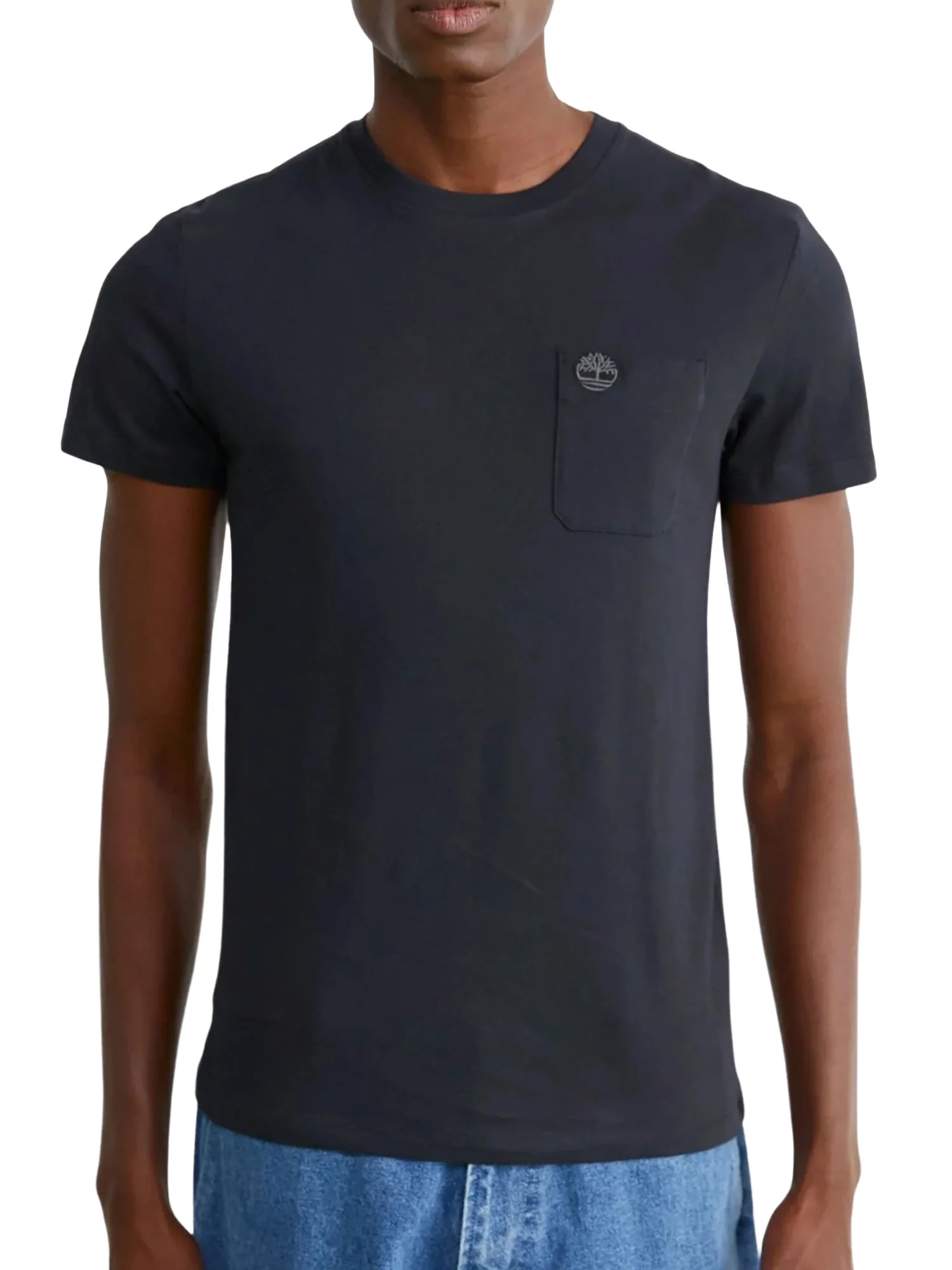 T-shirt Timberland uomo manica corta PKT Dunstan River nero