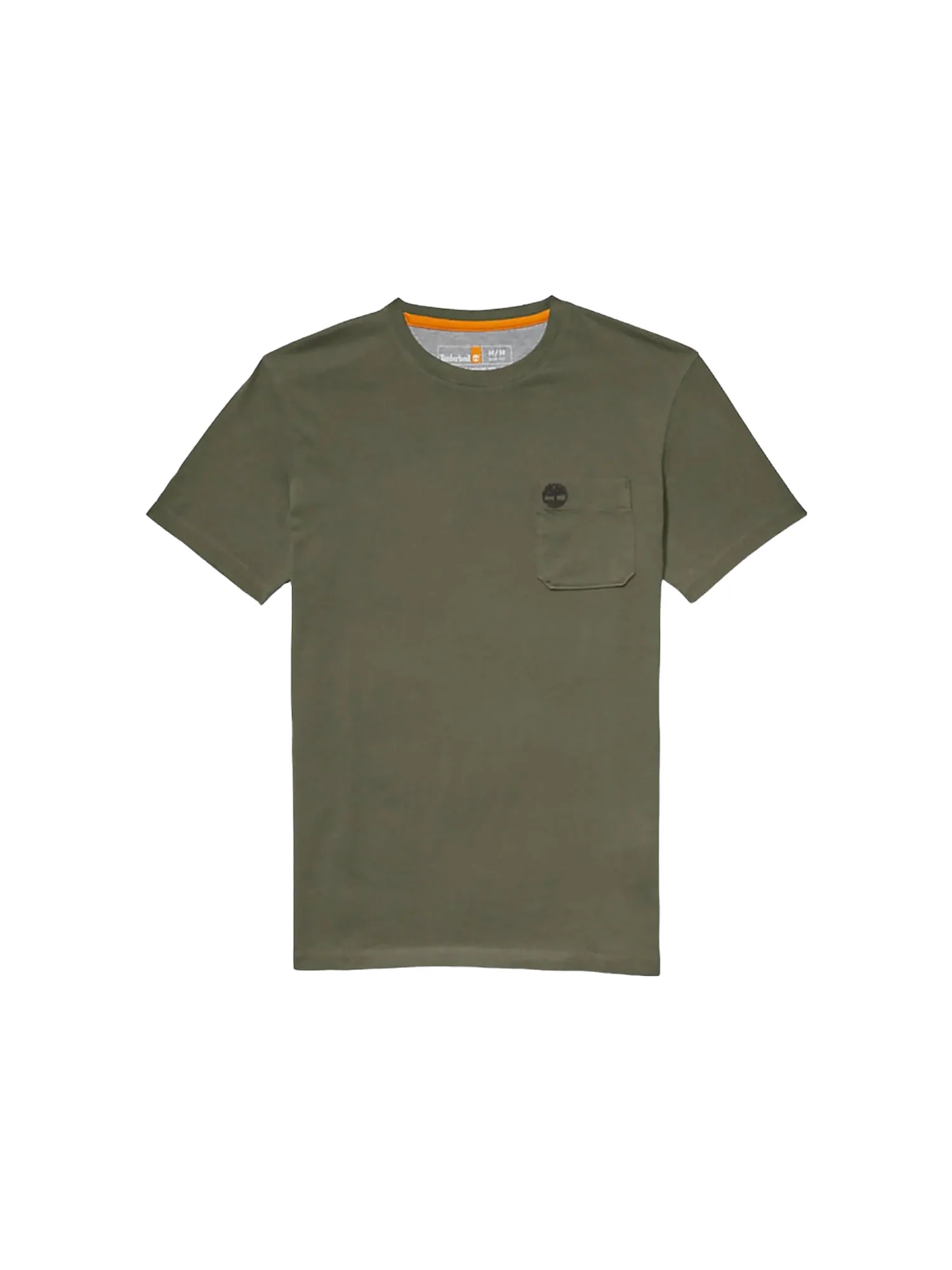 T-shirt Timberland uomo manica corta PKT Dunstan River verde - Image 3