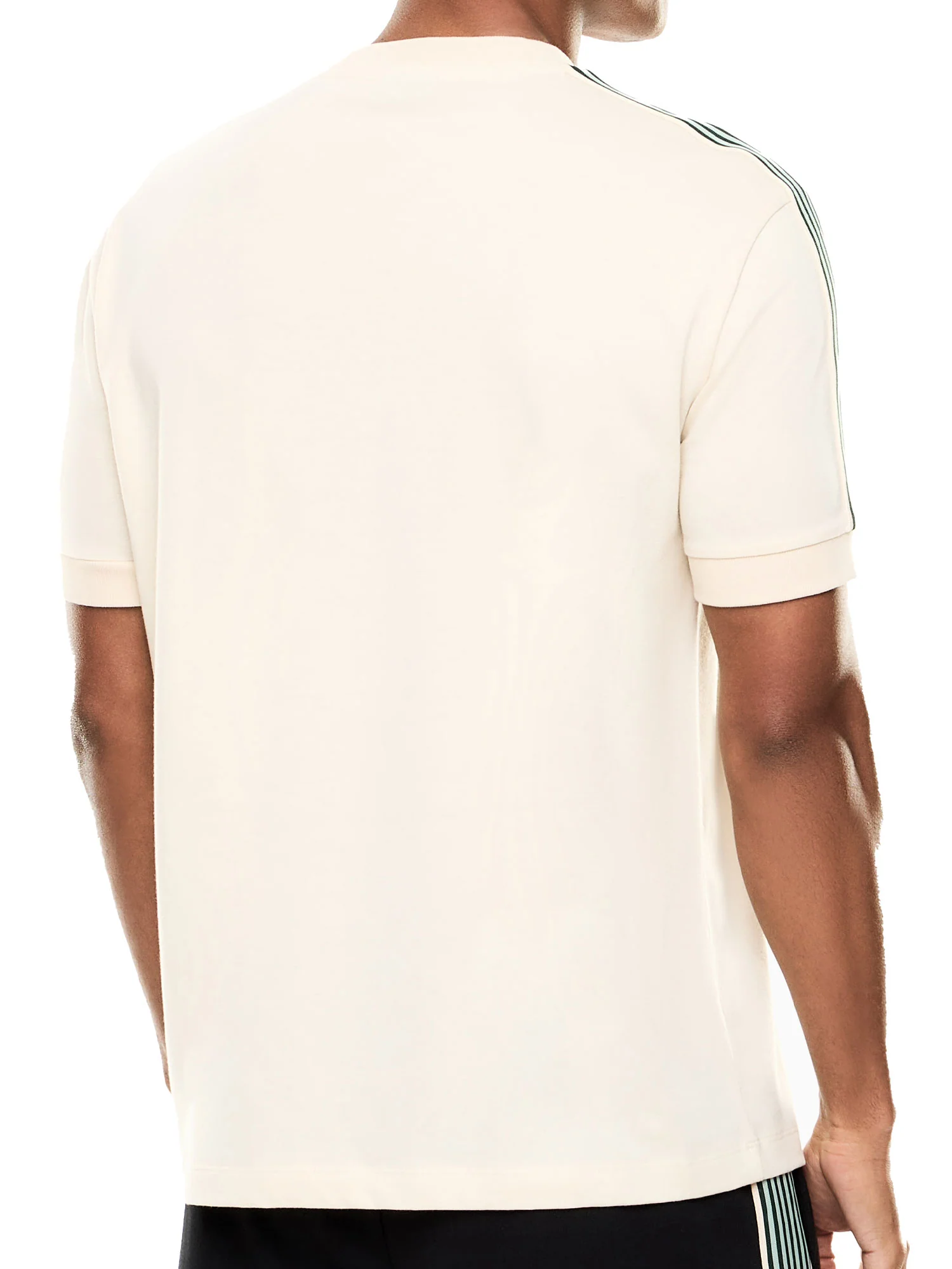 T-shirt EA7 uomo manica corta Premium Tape beige - Image 2