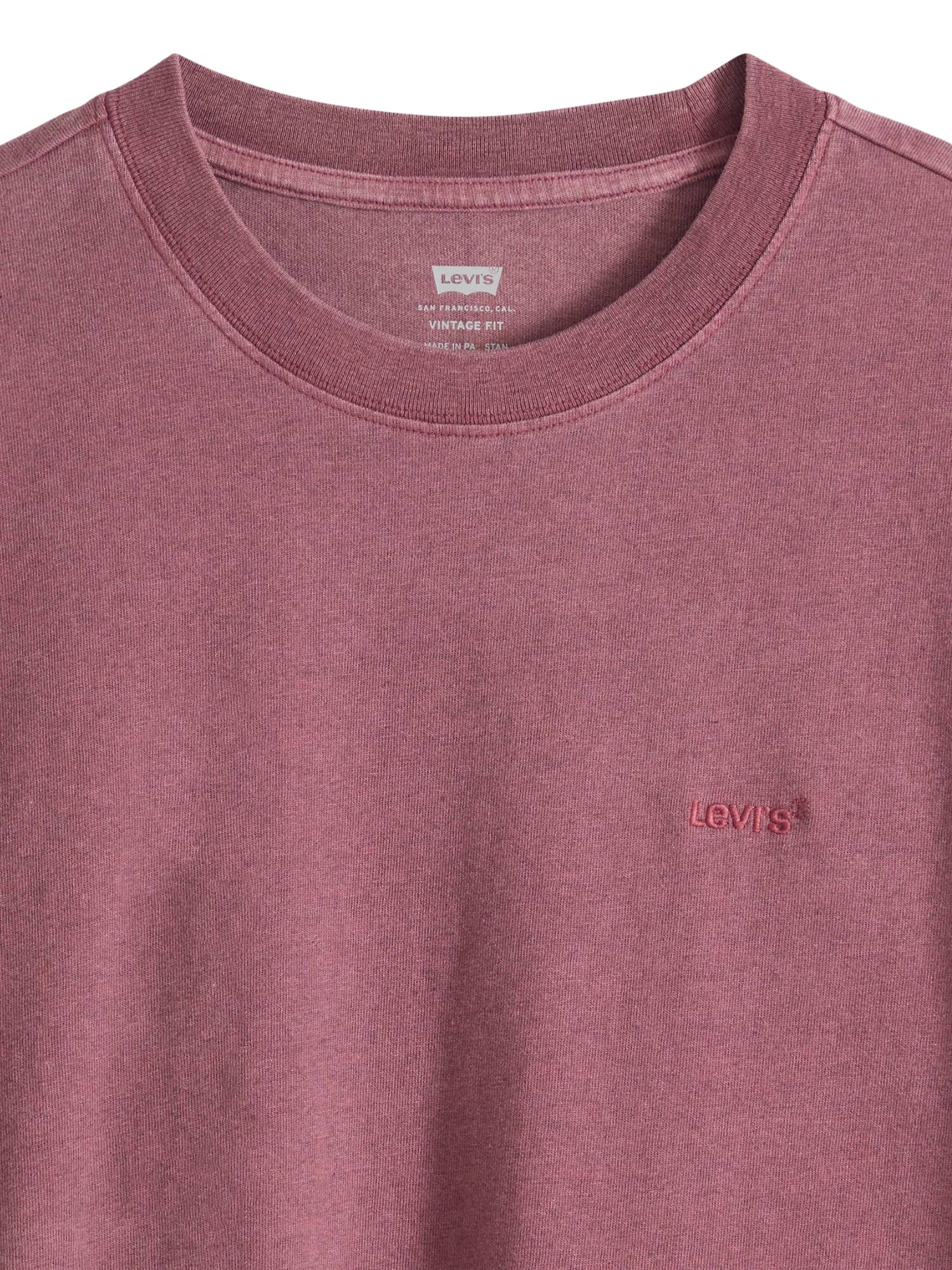 T-shirt Levi's da uomo red Tab Vintage roan rouge - Image 4