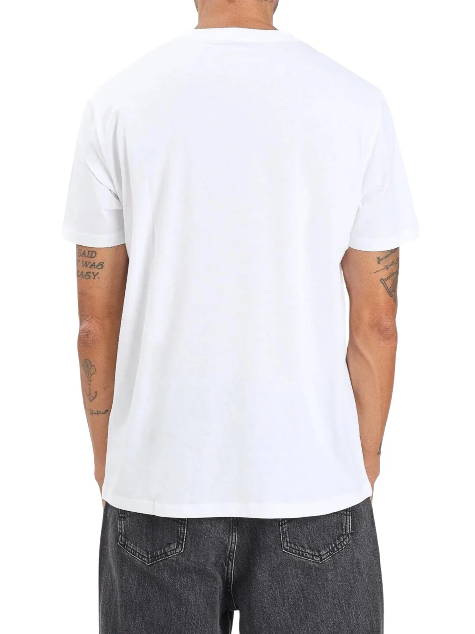 Tshirt ricamo Armani Exchange Uomo Bianco - Image 2