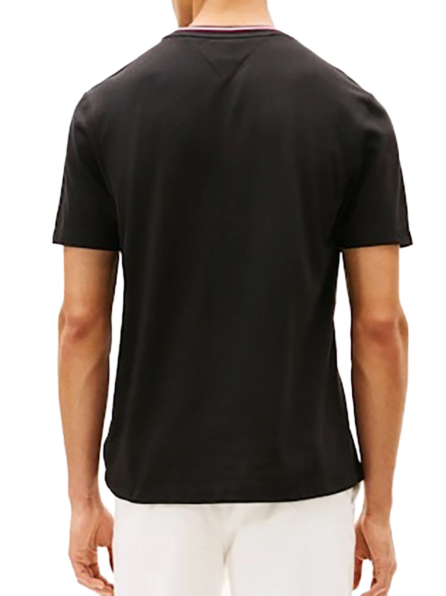 T-shirt con maniche corte Tommy Hilfiger modello rwb pocket nero - Image 2